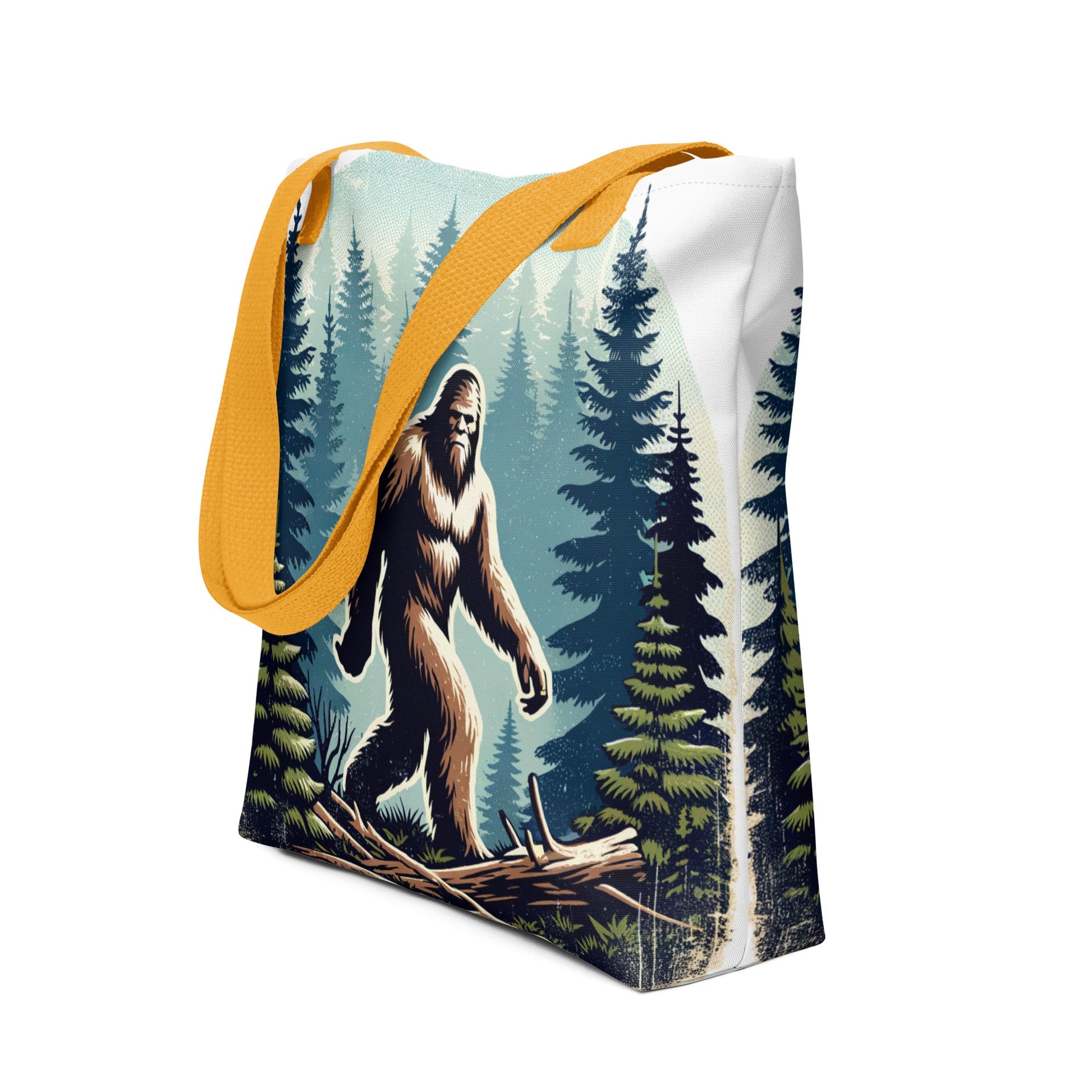Bigfoot Forest Tote Bag - Tote Bags - Discovery Co.
