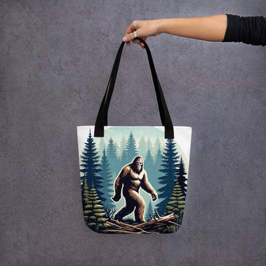 Bigfoot Forest Tote Bag - Tote Bags - Discovery Co.