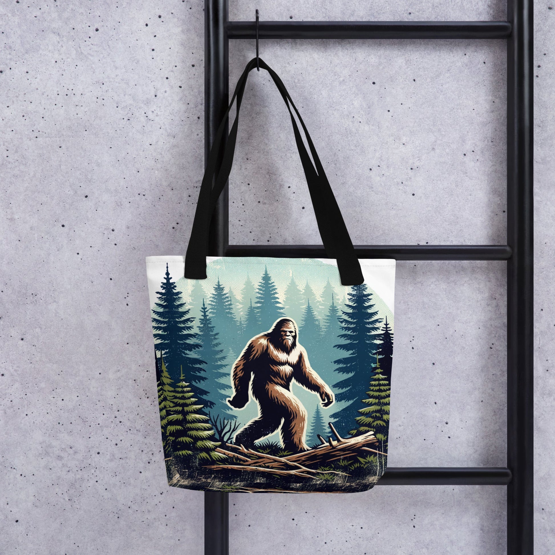 Bigfoot Forest Tote Bag - Tote Bags - Discovery Co.