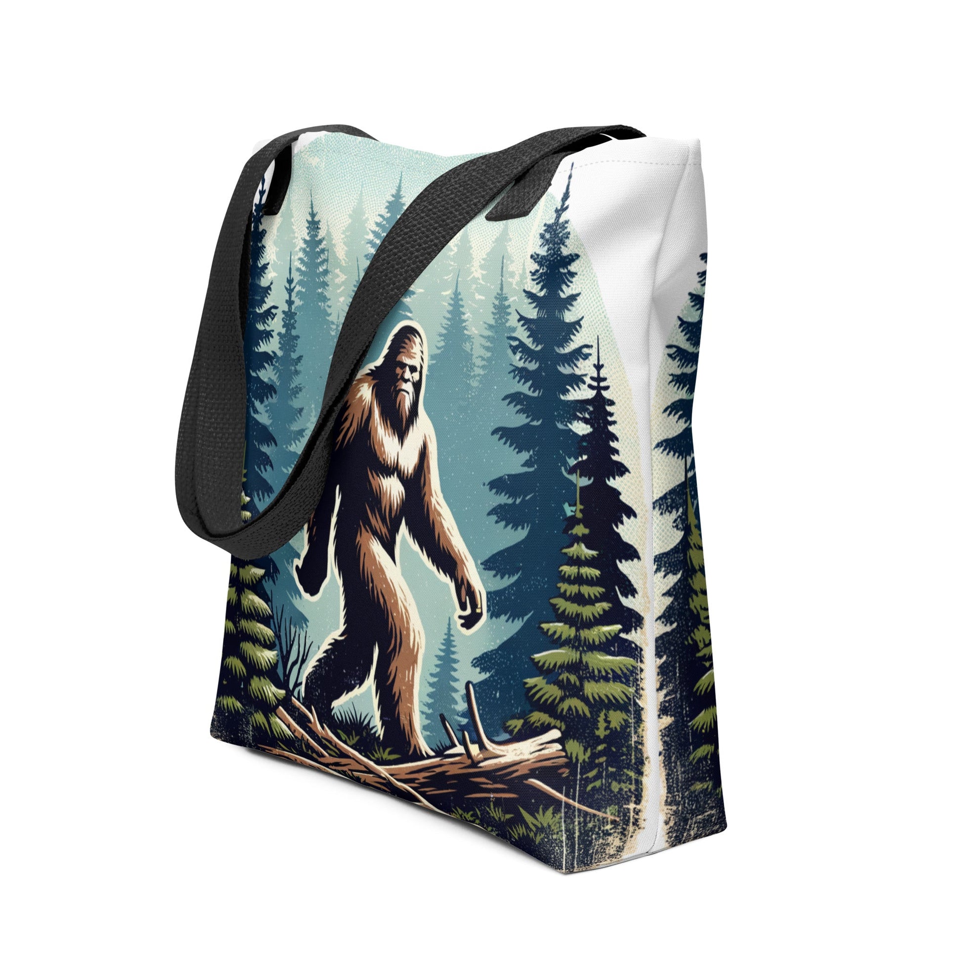 Bigfoot Forest Tote Bag - Tote Bags - Discovery Co.