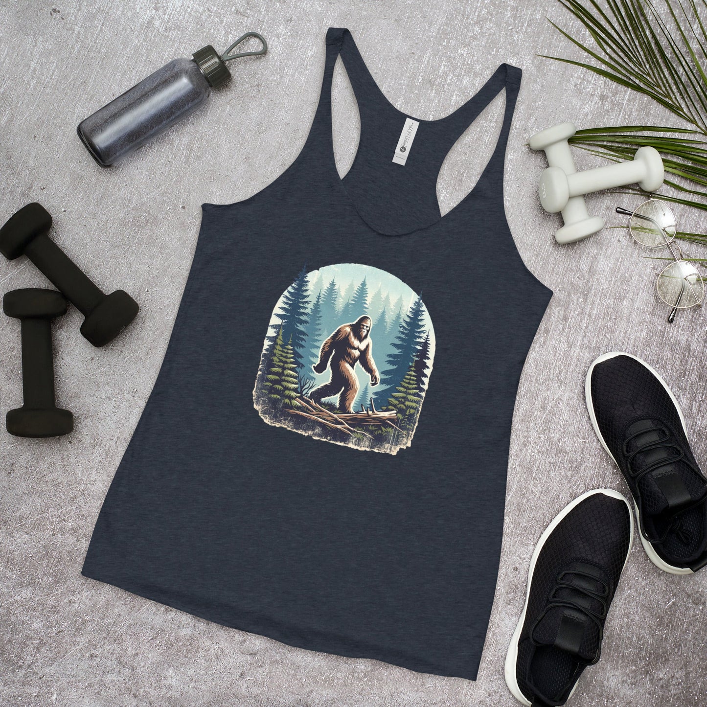 Bigfoot Forest Women's Racerback Tank - Women's Shirts - Discovery Co.
