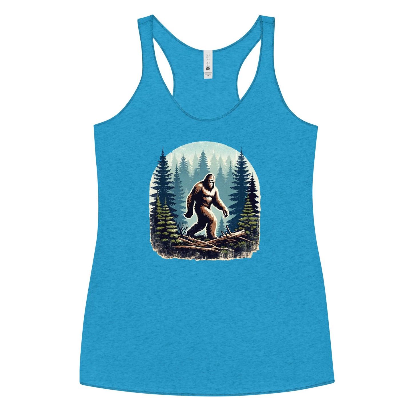 Bigfoot Forest Women's Racerback Tank - Women's Shirts - Discovery Co.