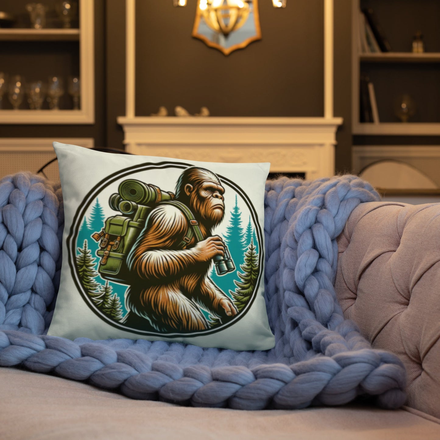 Bigfoot Hiking Basic Pillow - Pillows - Discovery Co.