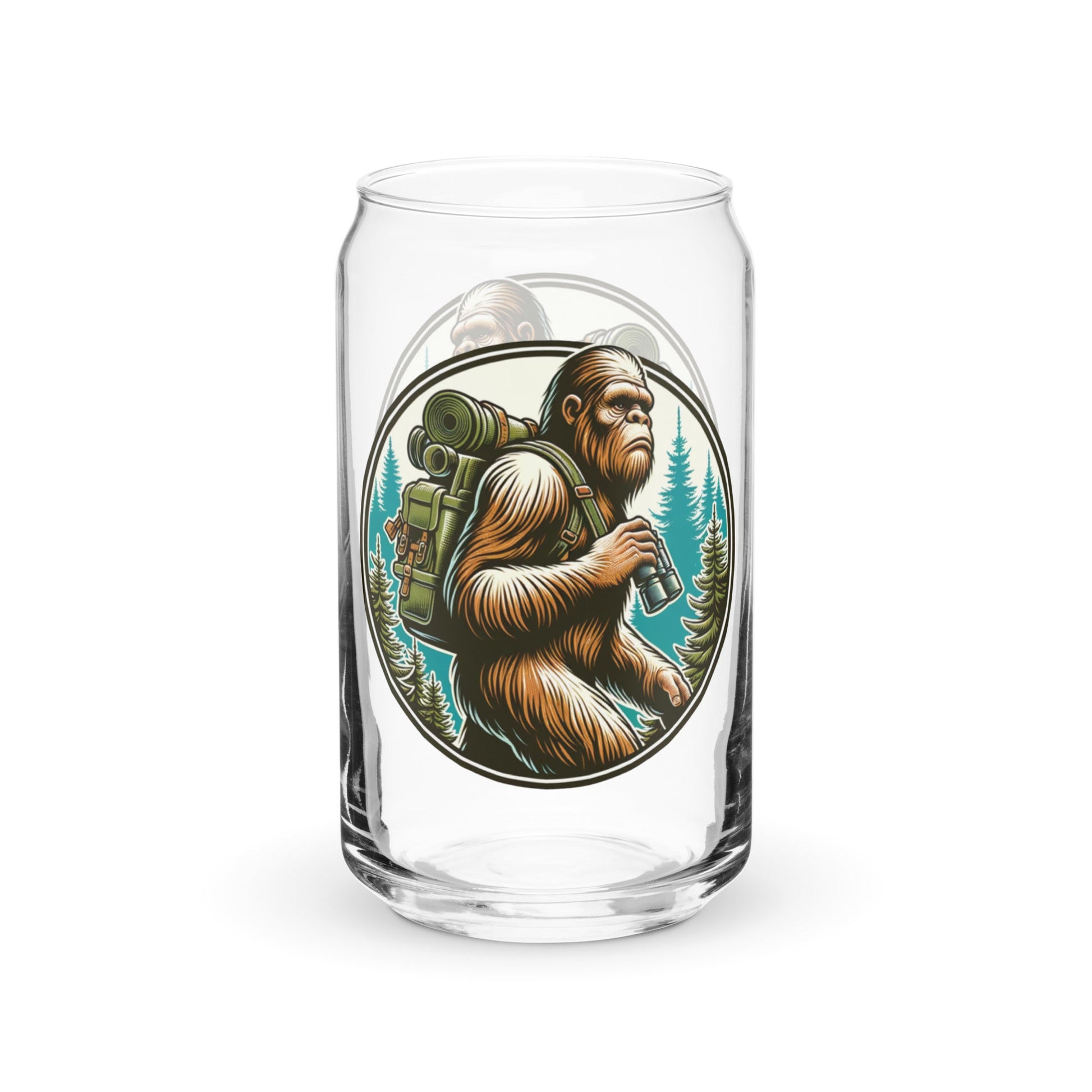 Bigfoot Hiking Can - Shaped Glass - Can - Shaped Glass - Discovery Co.