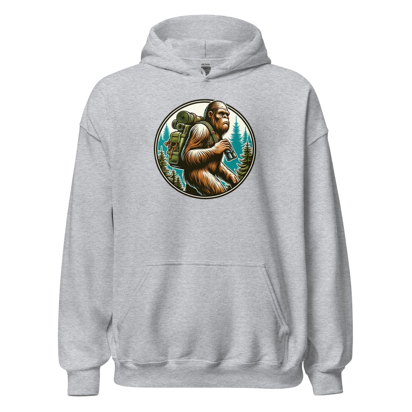 Bigfoot Hiking Men's (Unisex) Hoodie - Hoodies - Discovery Co.
