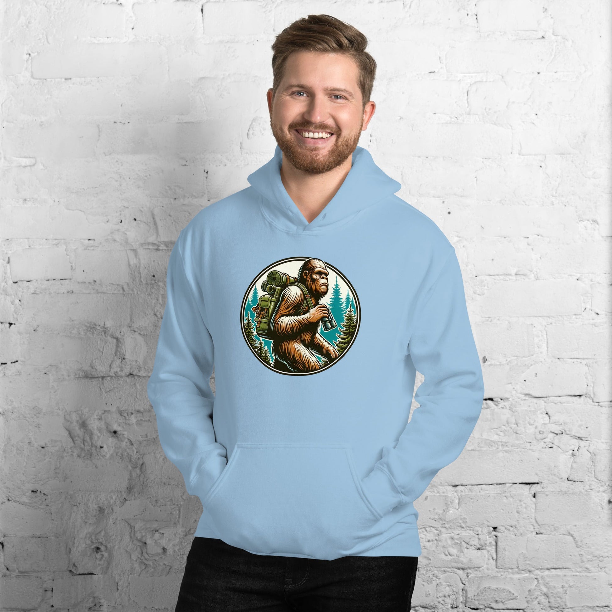 Bigfoot Hiking Men's (Unisex) Hoodie - Hoodies - Discovery Co.