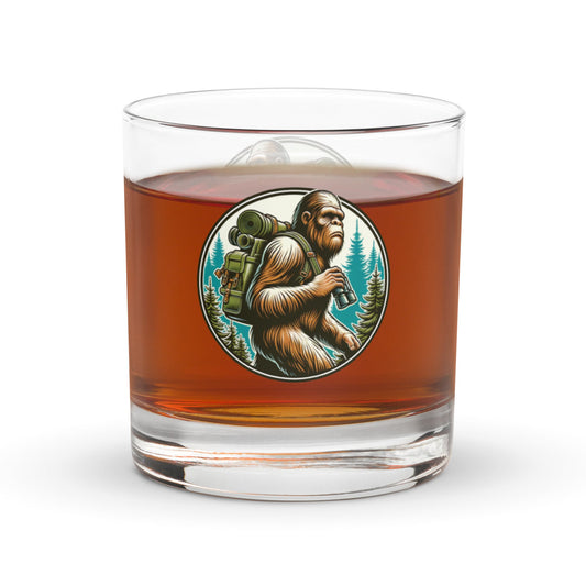Bigfoot Hiking Rocks Glass - Rocks Glass - Discovery Co.