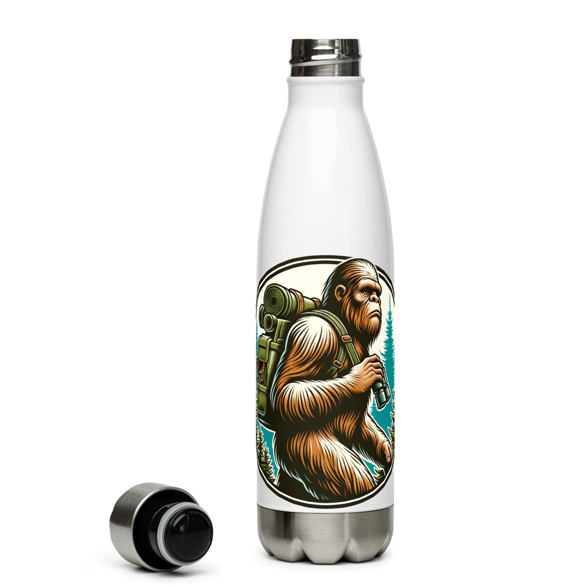 Bigfoot Hiking Stainless Steel Water Bottle - Stainless Steel Water Bottle - Discovery Co.