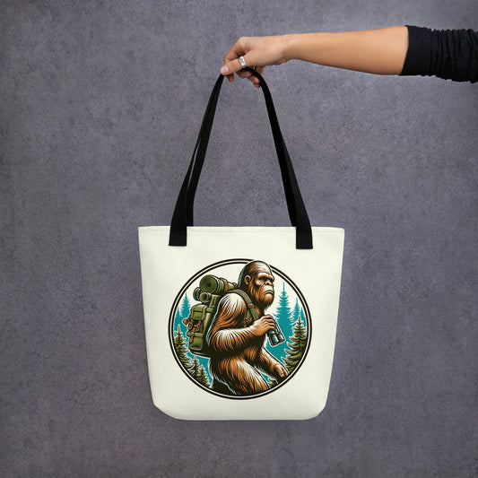 Bigfoot Hiking Tote Bag - Tote Bags - Discovery Co.