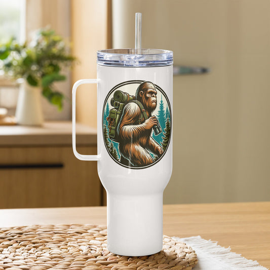 Bigfoot Hiking Travel Mug With Handle (25 oz and 40 oz) - Travel Mug - Discovery Co.