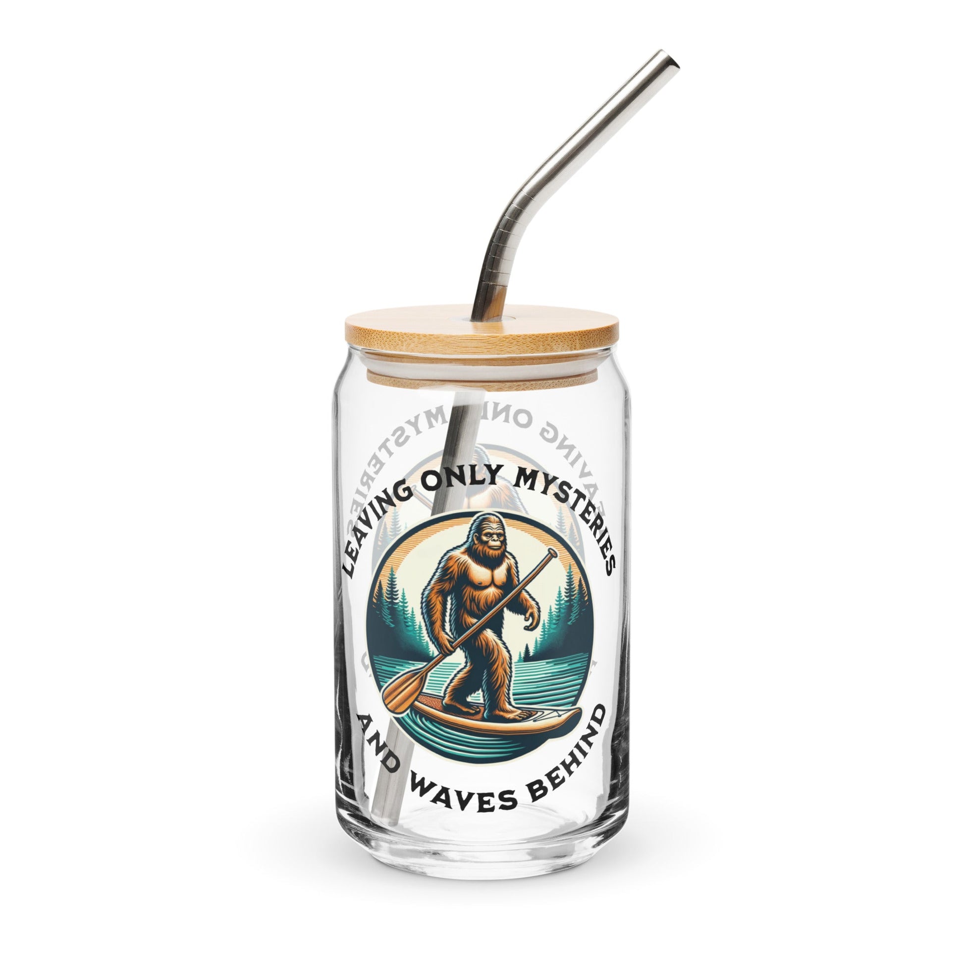Bigfoot Paddle Boarding Can - Shaped Glass - Can - Shaped Glass - Discovery Co.