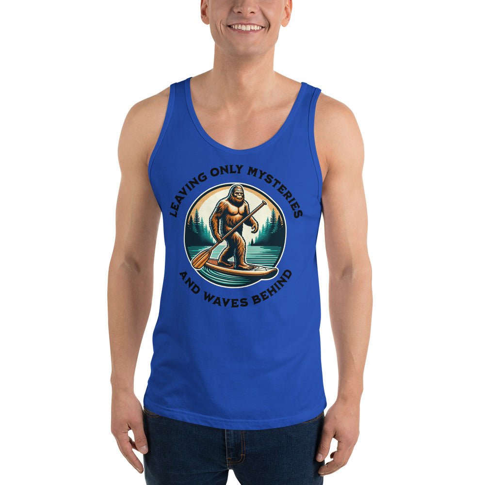 Bigfoot Paddle Boarding Men's Tank Top - Men's Shirts - Discovery Co.