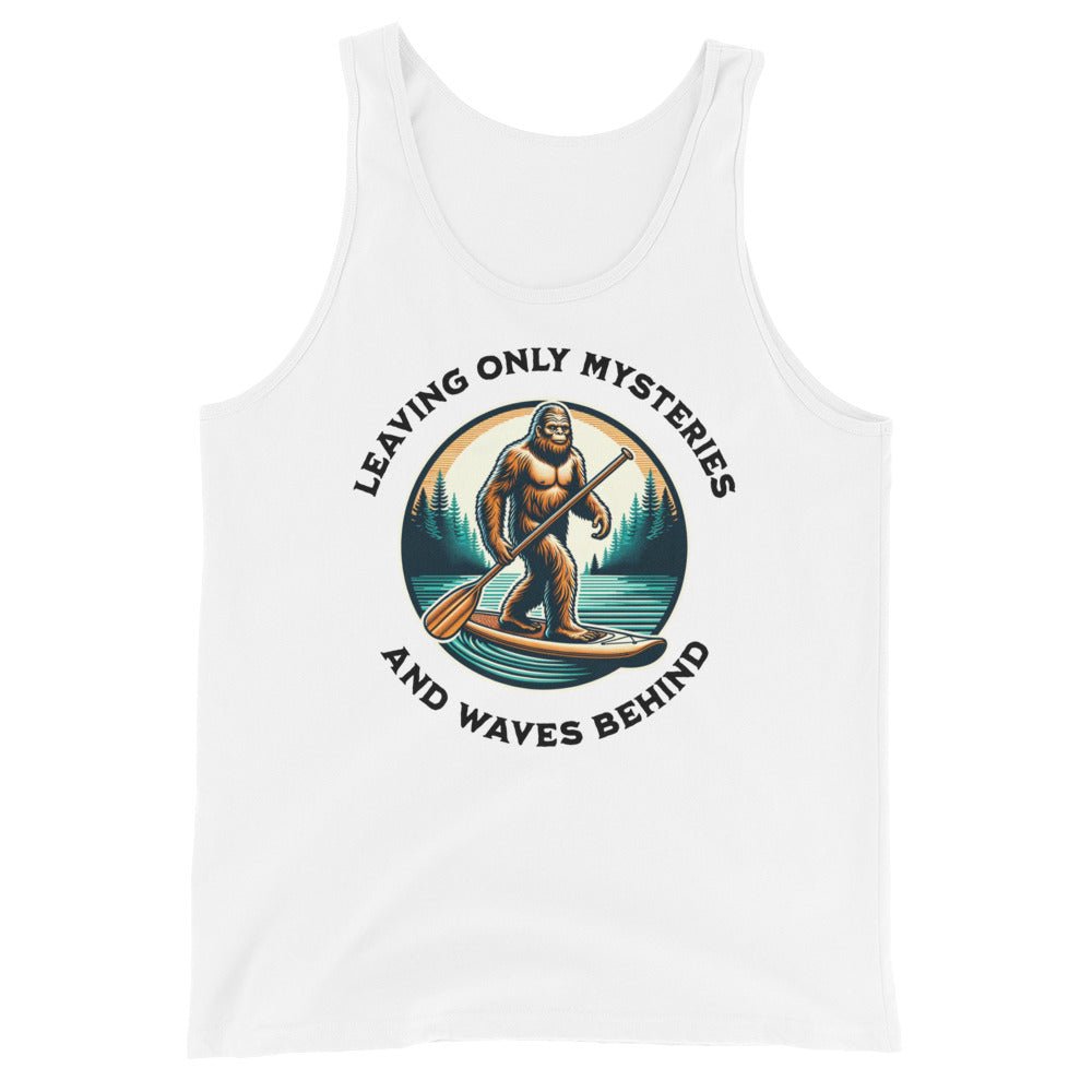Bigfoot Paddle Boarding Men's Tank Top - Men's Shirts - Discovery Co.