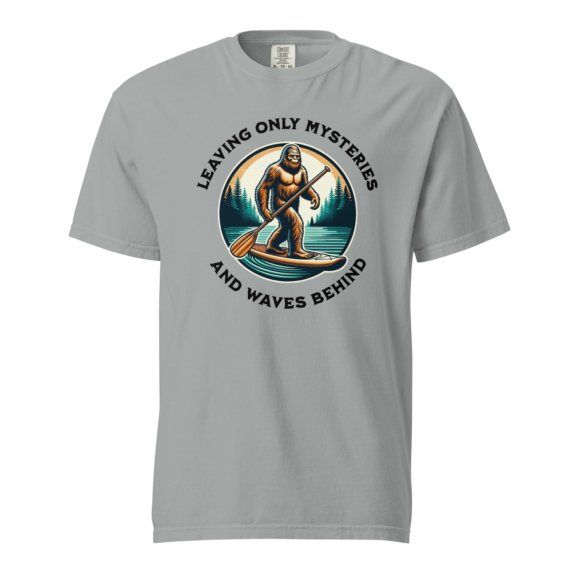 Bigfoot Paddle Boarding Men's (Unisex) Premium Tee - Men's Shirts - Discovery Co.