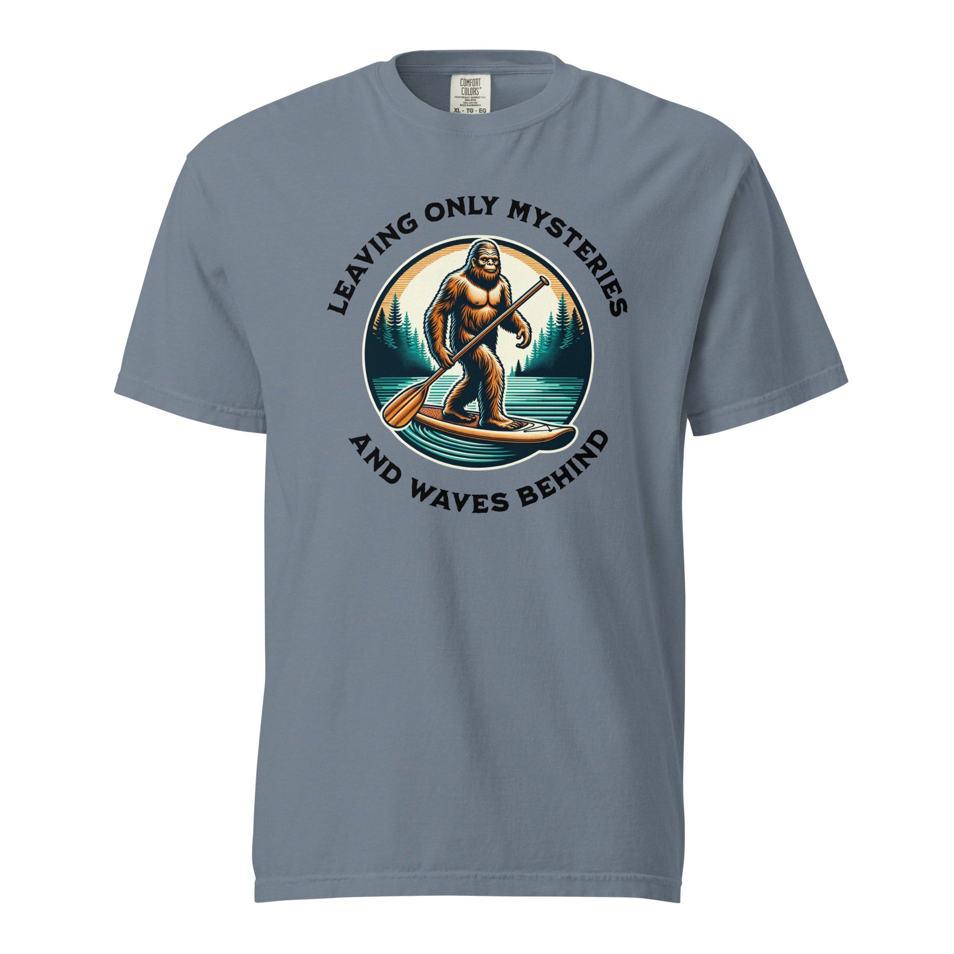 Bigfoot Paddle Boarding Men's (Unisex) Premium Tee - Men's Shirts - Discovery Co.