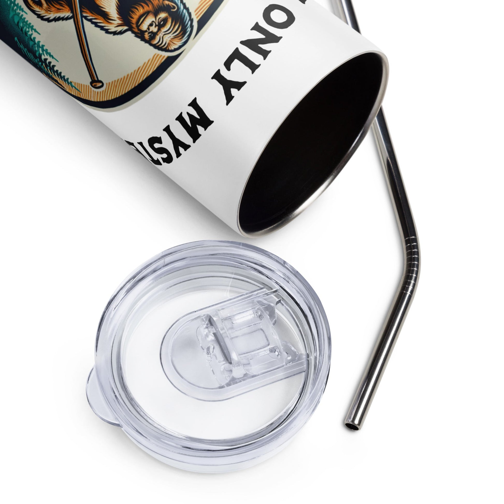 Bigfoot Paddle Boarding Stainless Steel Tumbler - Steel Tumbler - Discovery Co.