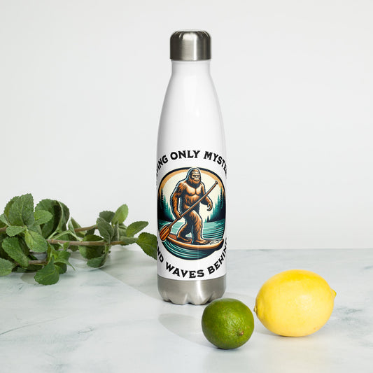 Bigfoot Paddle Boarding Stainless Steel Water Bottle - Stainless Steel Water Bottle - Discovery Co.