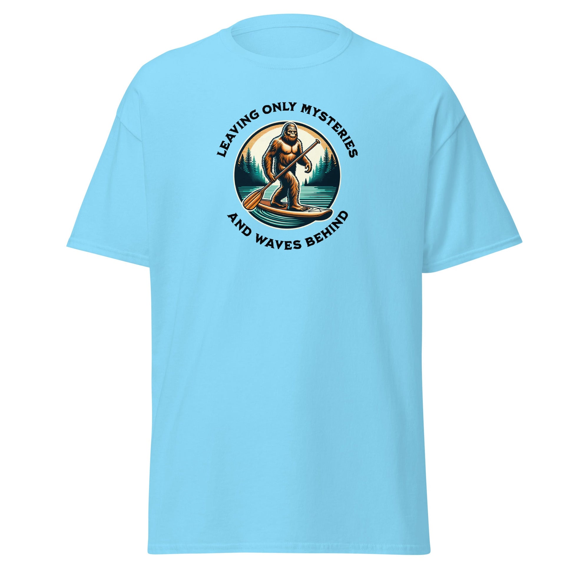 Bigfoot Paddle Boarding Women's (Unisex) Classic Tee - Women's Shirts - Discovery Co.