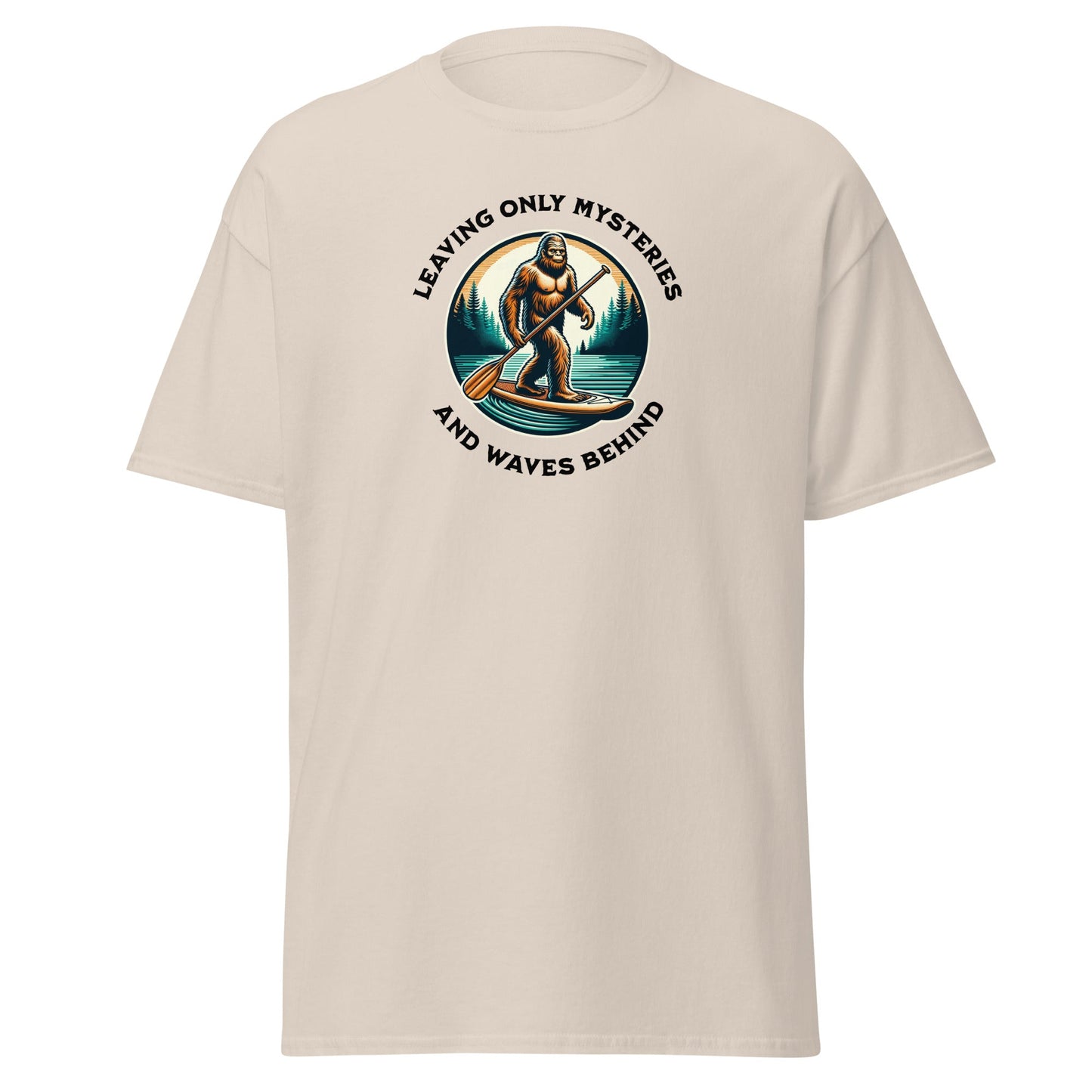 Bigfoot Paddle Boarding Women's (Unisex) Classic Tee - Women's Shirts - Discovery Co.
