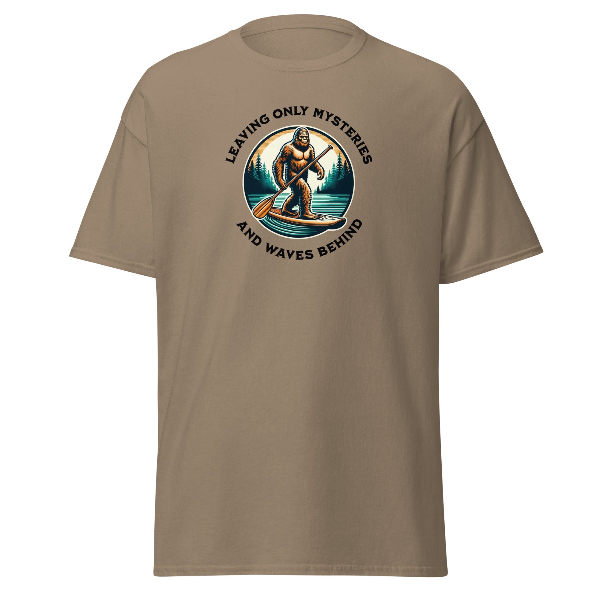 Bigfoot Paddle Boarding Women's (Unisex) Classic Tee - Women's Shirts - Discovery Co.