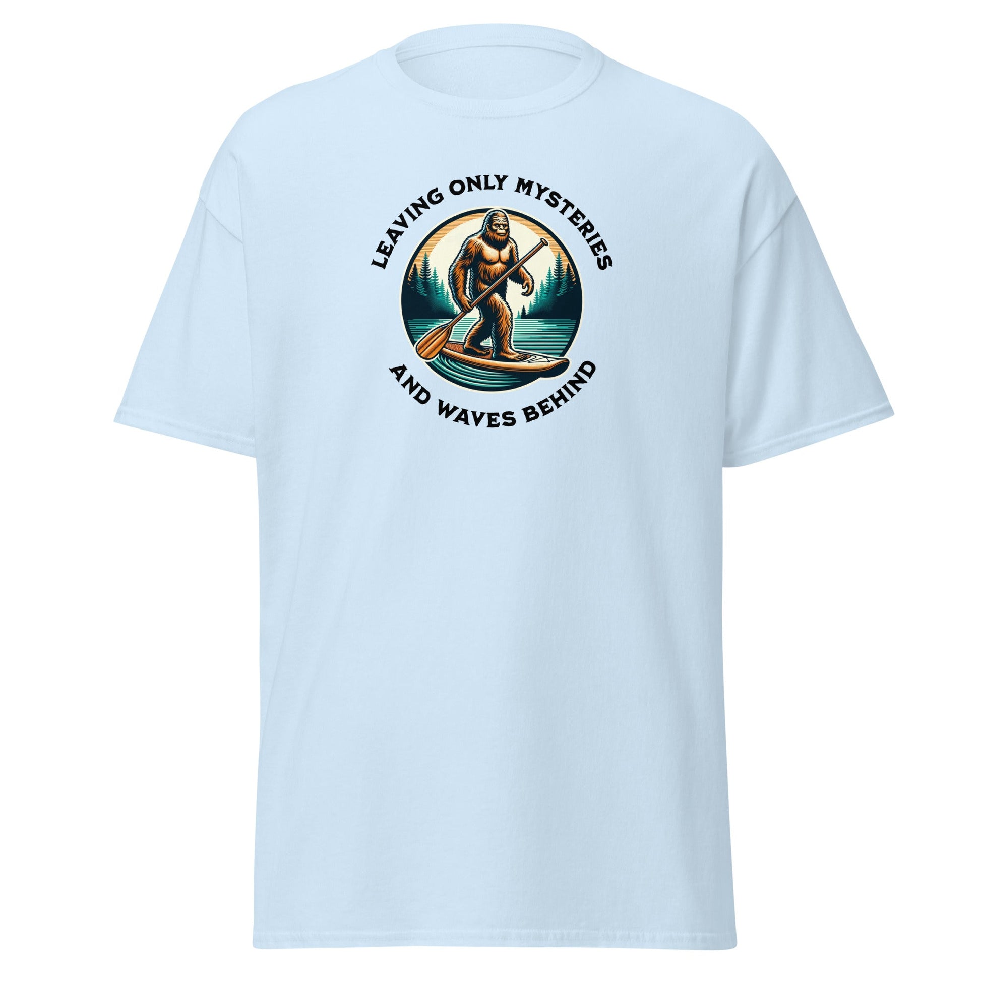 Bigfoot Paddle Boarding Women's (Unisex) Classic Tee - Women's Shirts - Discovery Co.