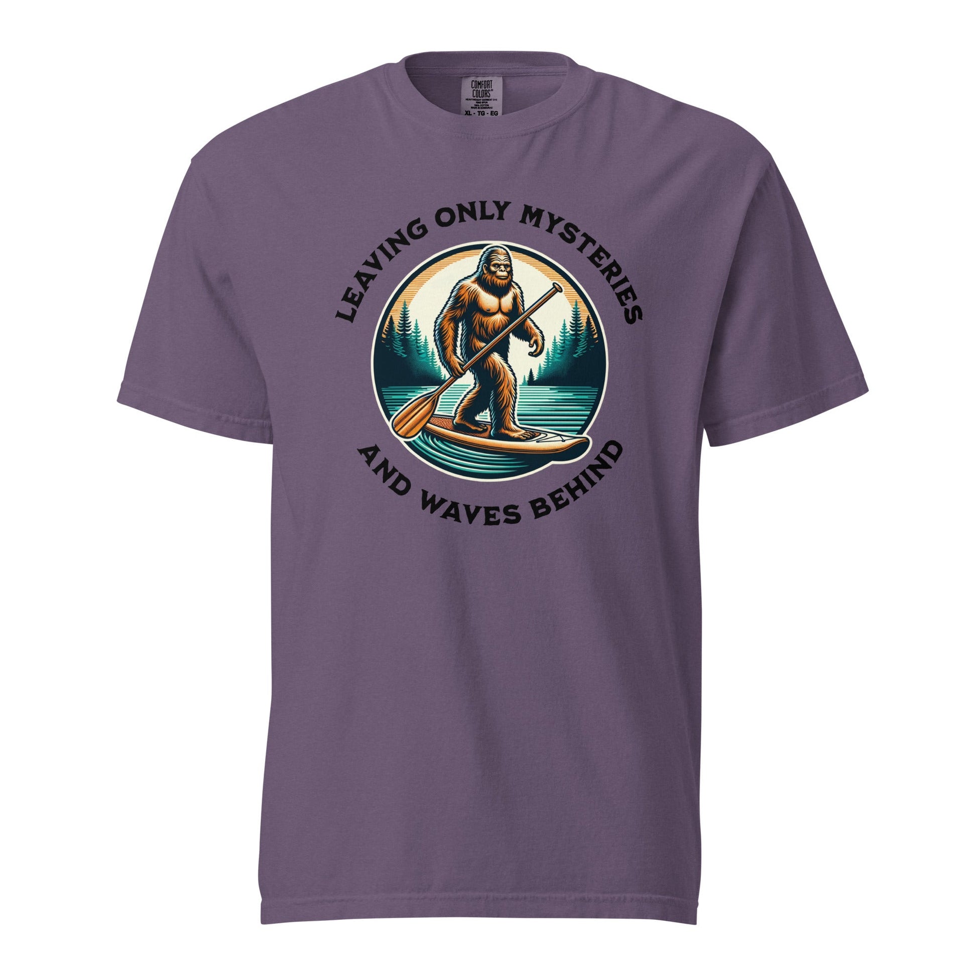 Bigfoot Paddle Boarding Women's (Unisex) Premium Tee - Women's Shirts - Discovery Co.