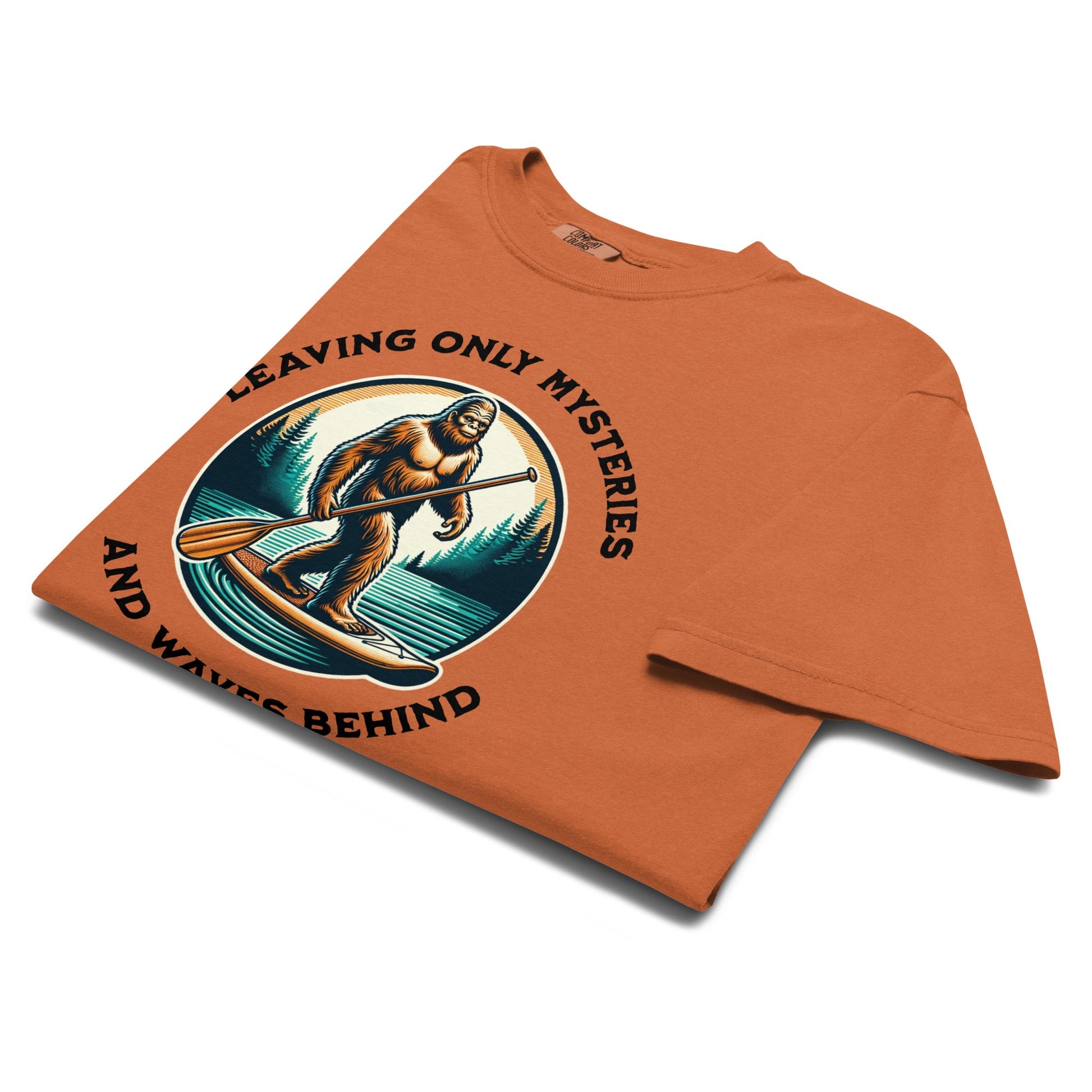 Bigfoot Paddle Boarding Women's (Unisex) Premium Tee - Women's Shirts - Discovery Co.