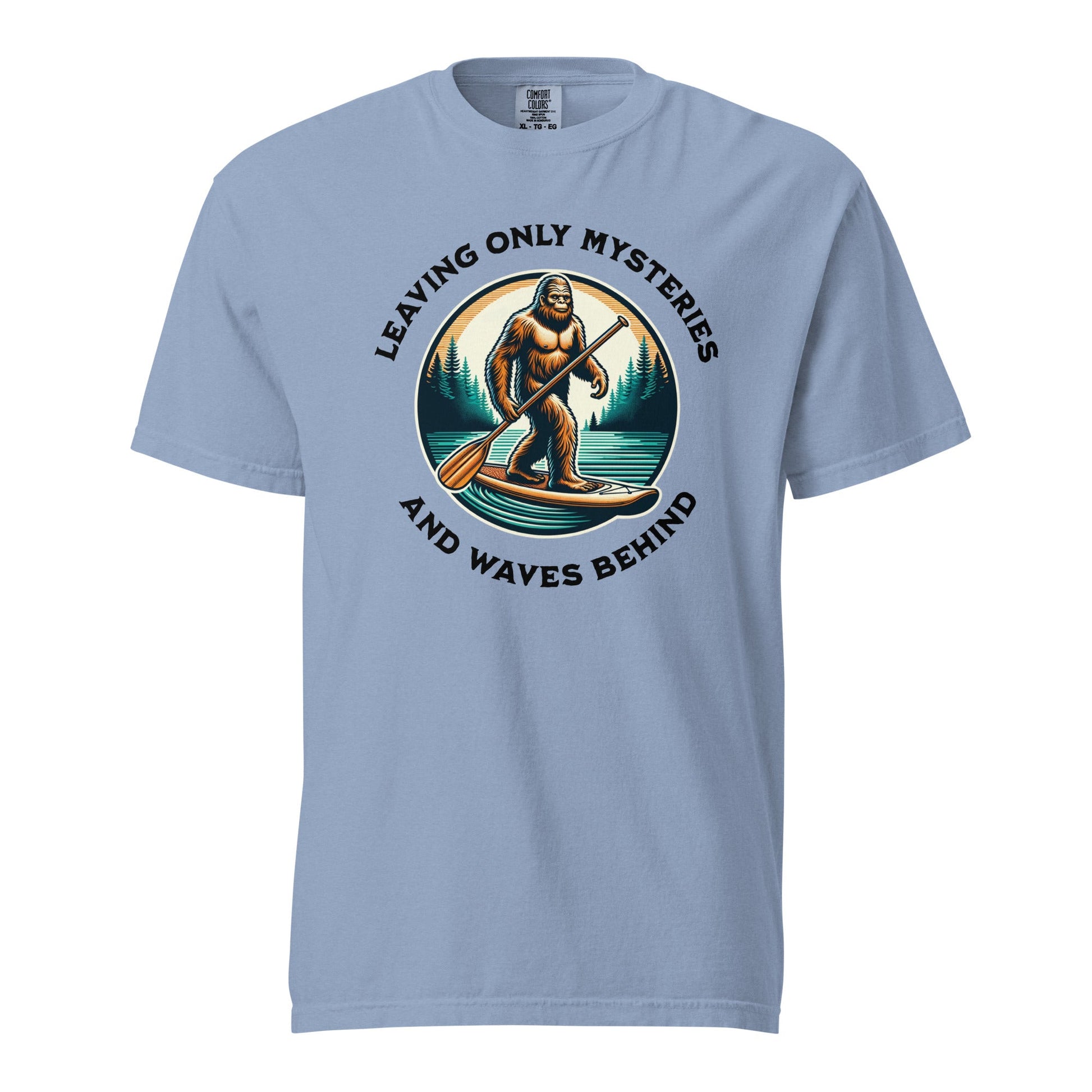 Bigfoot Paddle Boarding Women's (Unisex) Premium Tee - Women's Shirts - Discovery Co.