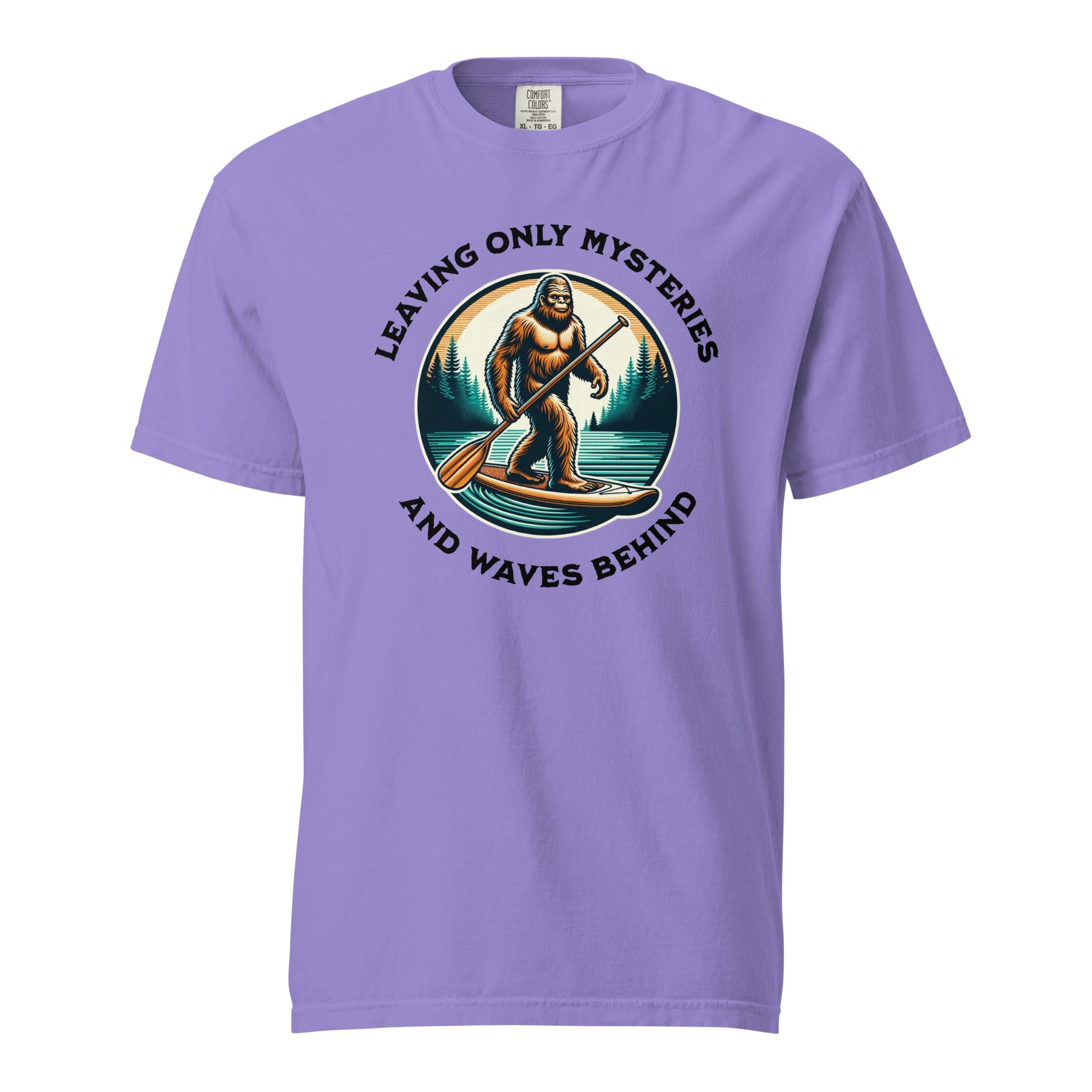 Bigfoot Paddle Boarding Women's (Unisex) Premium Tee - Women's Shirts - Discovery Co.