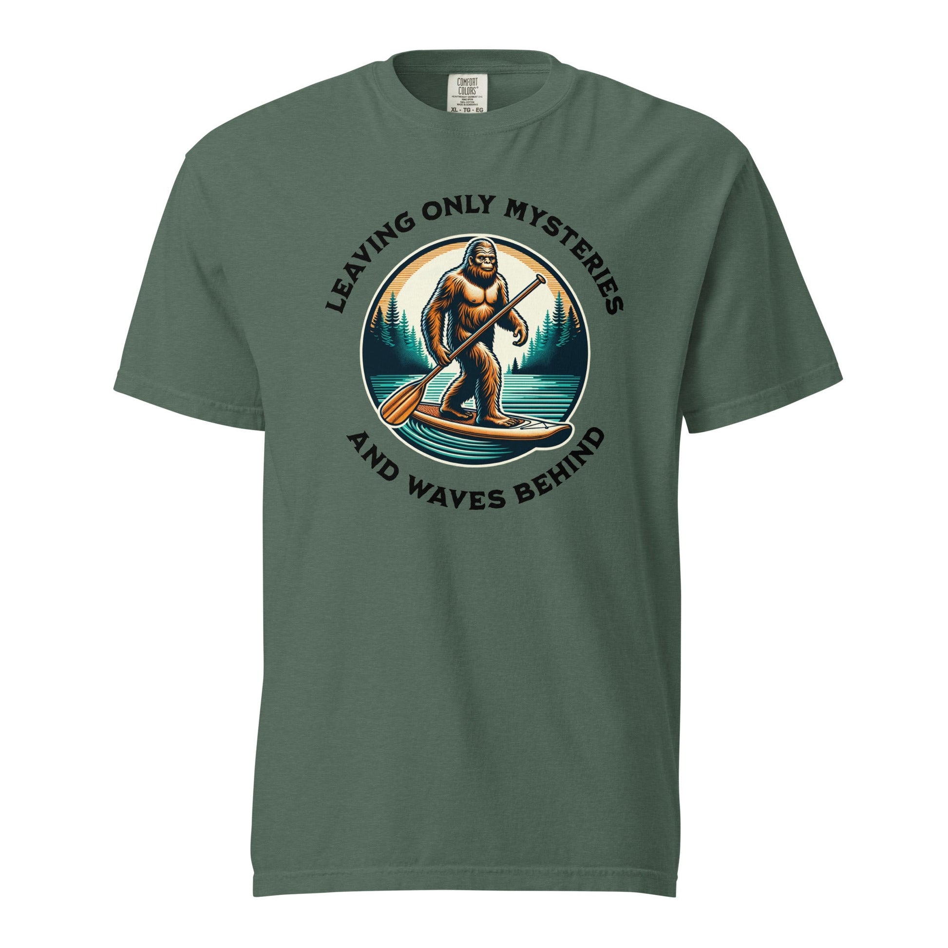 Bigfoot Paddle Boarding Women's (Unisex) Premium Tee - Women's Shirts - Discovery Co.