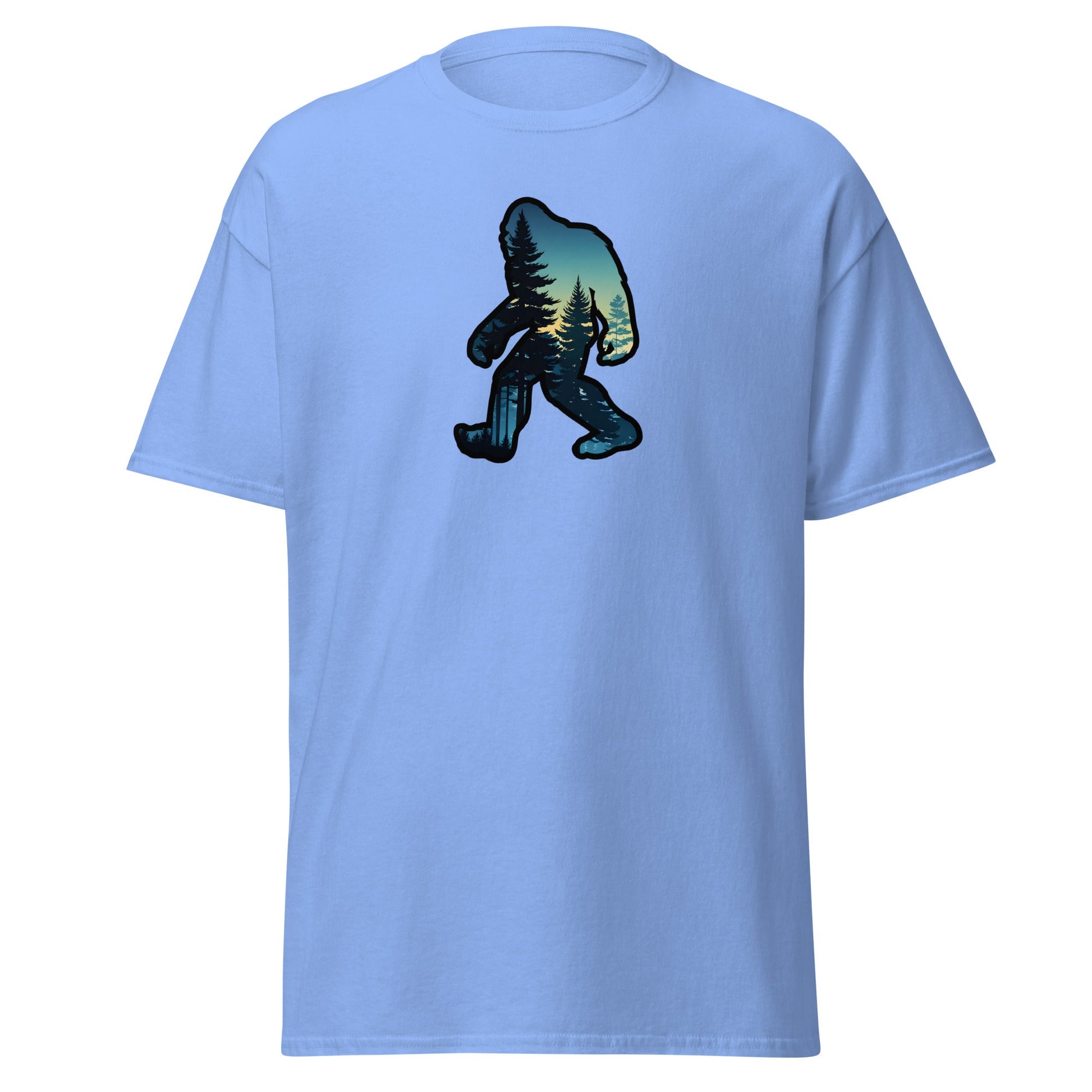 Bigfoot Sunset Forest Men's (Unisex) Classic Tee - Men's Shirts - Discovery Co.