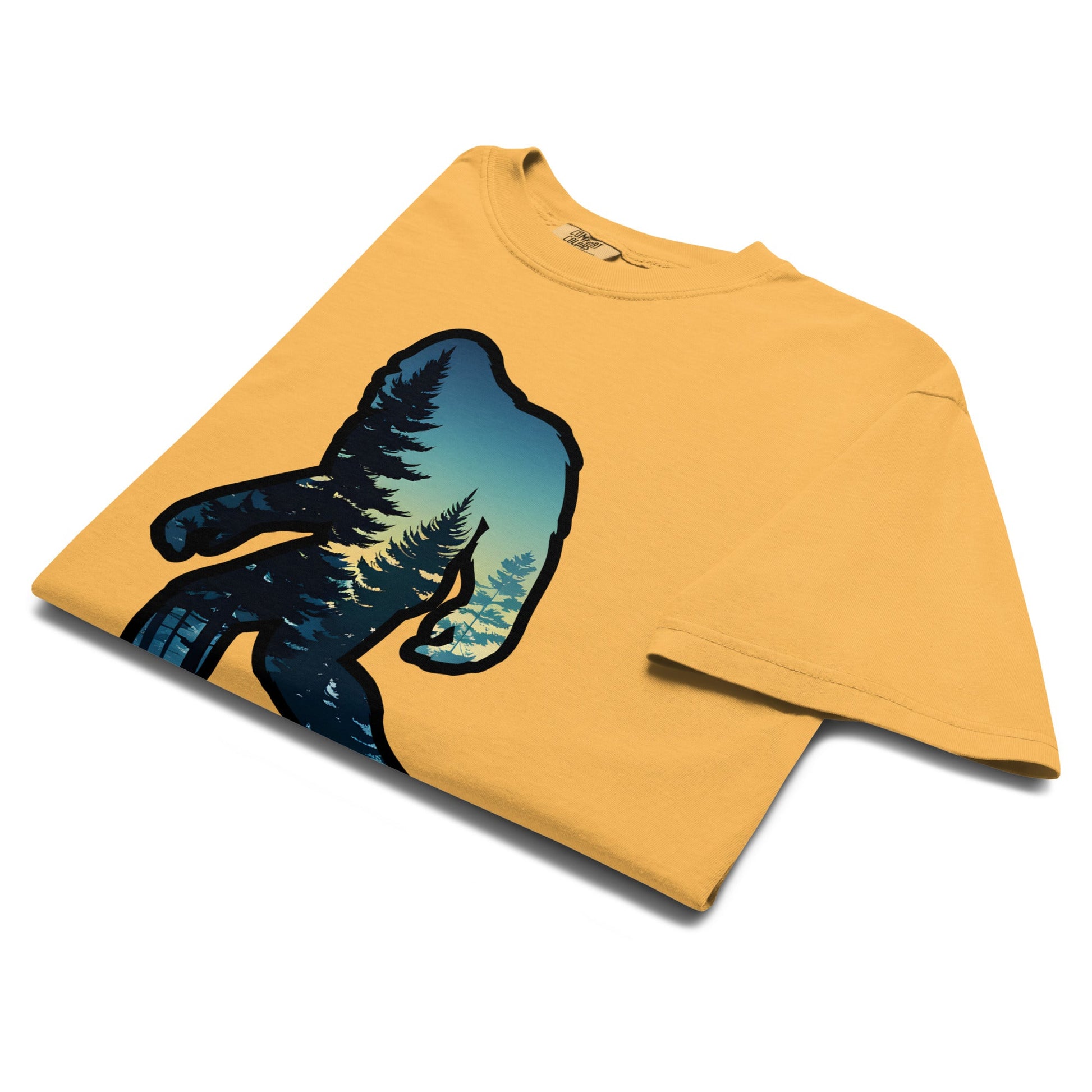 Bigfoot Sunset Forest Men's (Unisex) Premium Tee - Men's Shirts - Discovery Co.