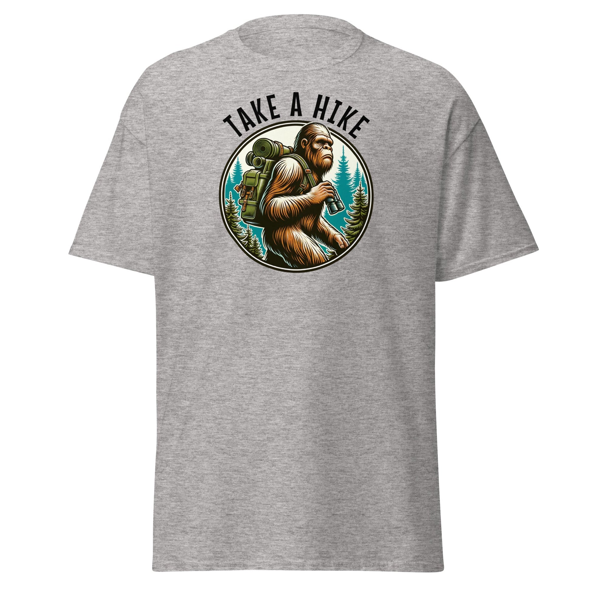 Bigfoot Take A Hike Men's (Unisex) Classic Tee - Men's Shirts - Discovery Co.