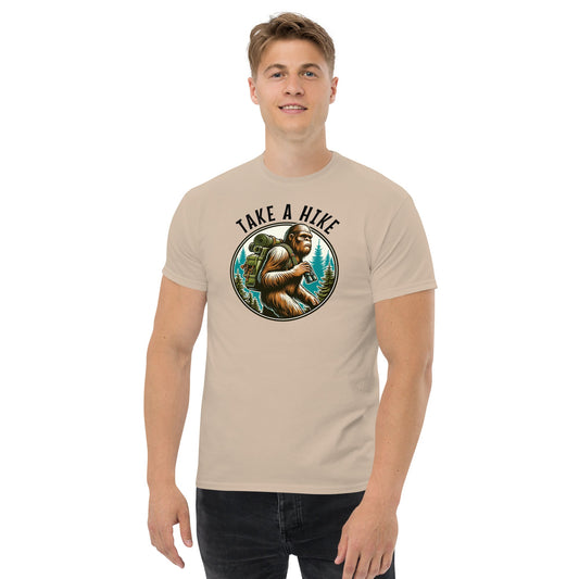 Bigfoot Take A Hike Men's (Unisex) Classic Tee - Men's Shirts - Discovery Co.