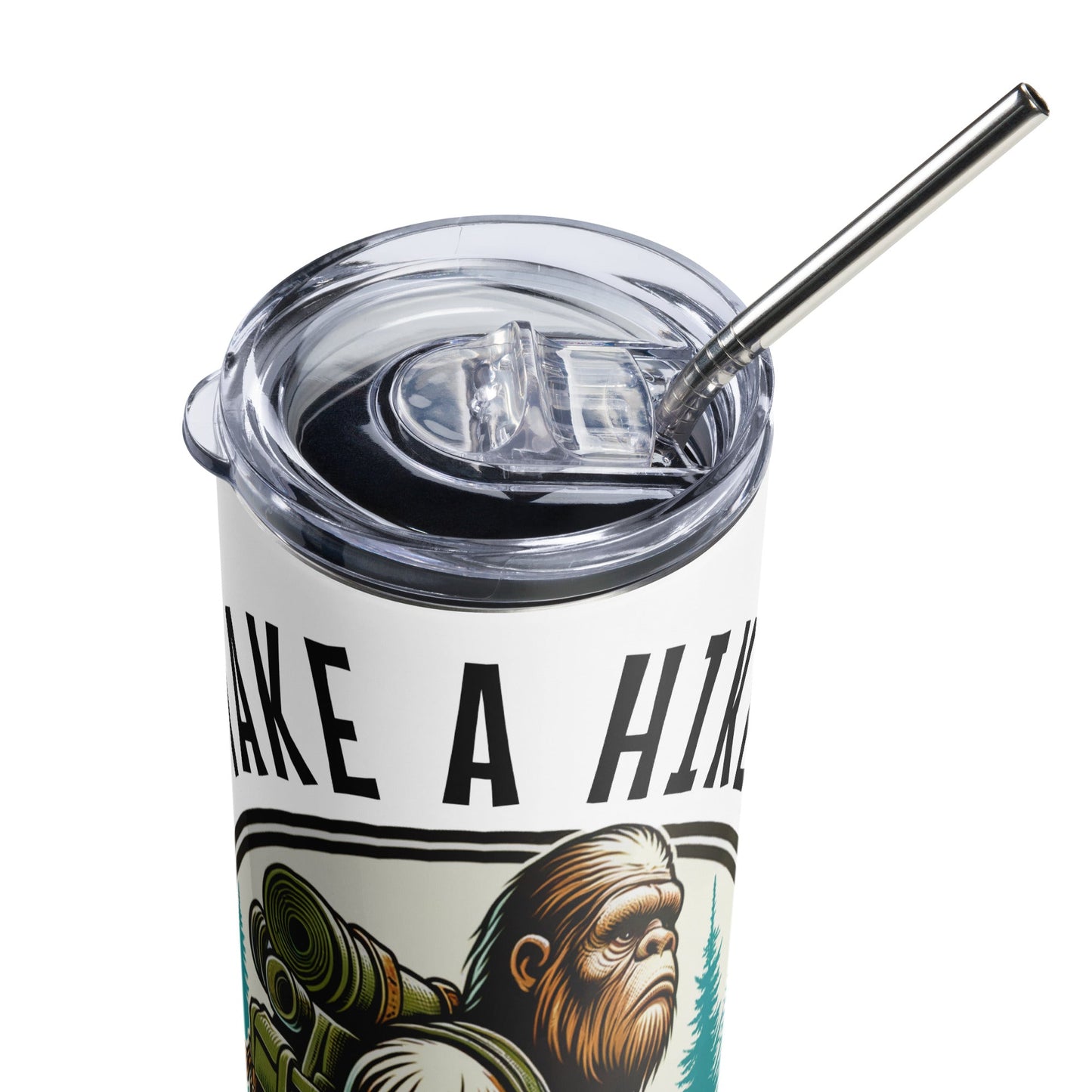 Bigfoot Take A Hike Stainless Steel Tumbler - Steel Tumbler - Discovery Co.