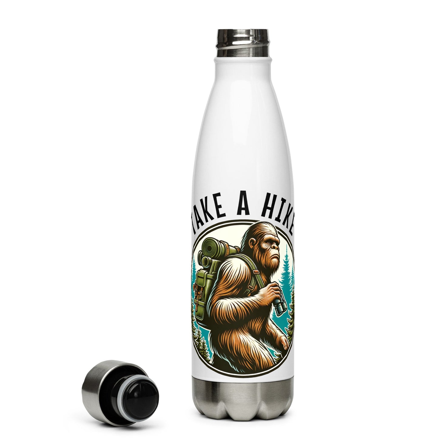 Bigfoot Take A Hike Stainless Steel Water Bottle - Stainless Steel Water Bottle - Discovery Co.