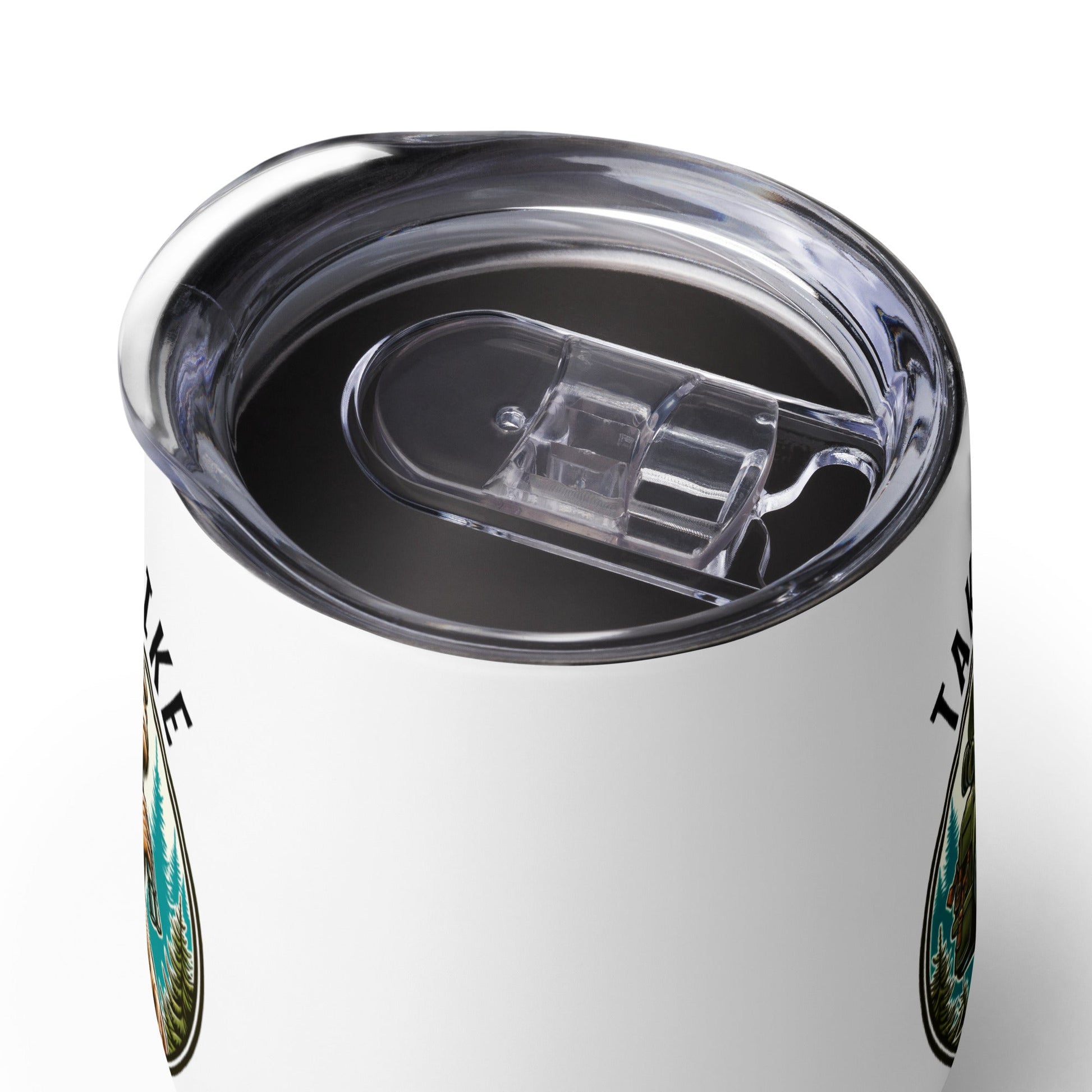 Bigfoot Take A Hike Stainless Steel Wine Tumbler - Steel Tumbler - Discovery Co.