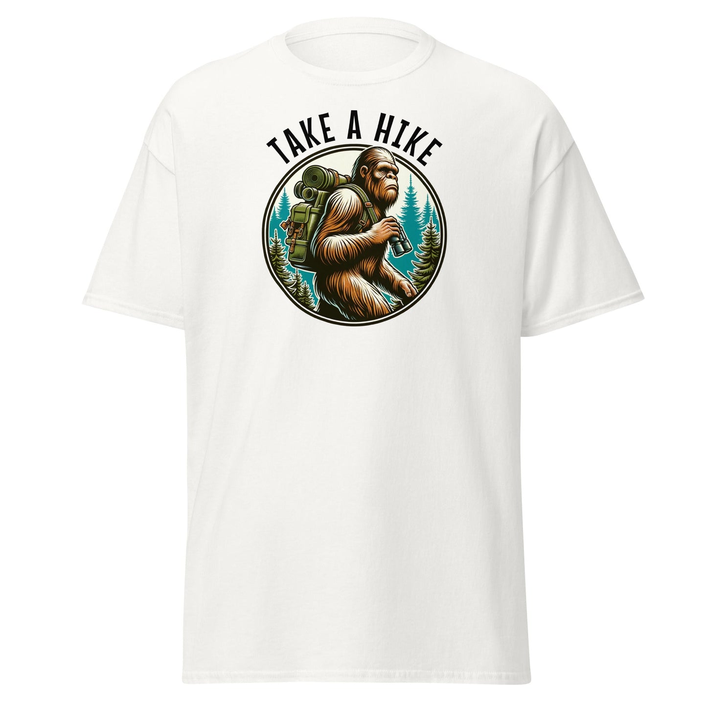 Bigfoot Take A Hike Women's (Unisex) Classic Tee - Women's Shirts - Discovery Co.