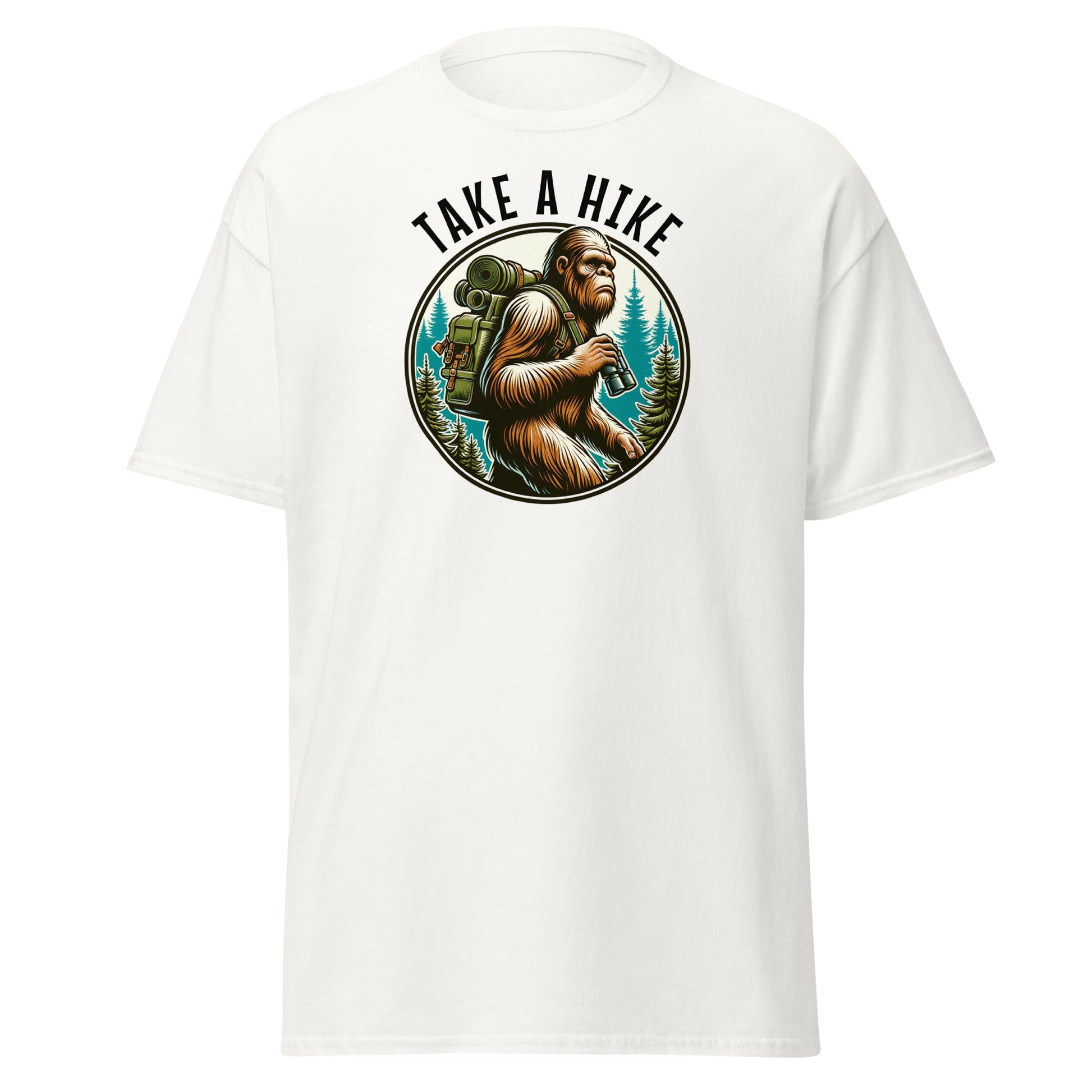 Bigfoot Take A Hike Women's (Unisex) Classic Tee - Women's Shirts - Discovery Co.