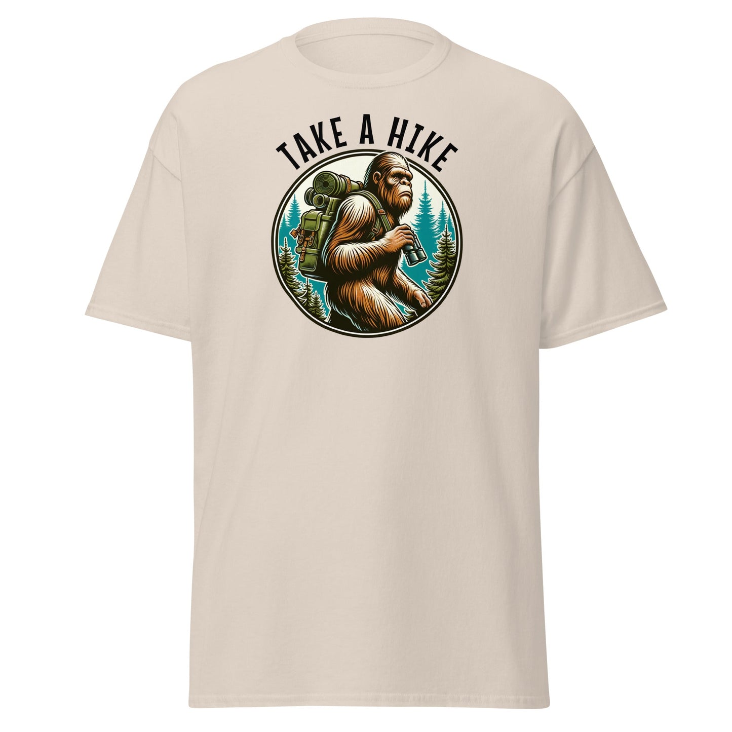 Bigfoot Take A Hike Women's (Unisex) Classic Tee - Women's Shirts - Discovery Co.