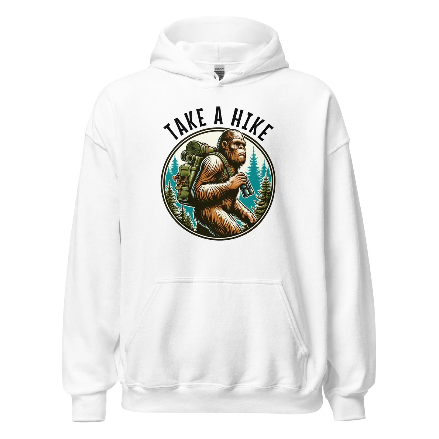 Bigfoot Take A Hike Women's (Unisex) Hoodie - Hoodies - Discovery Co.