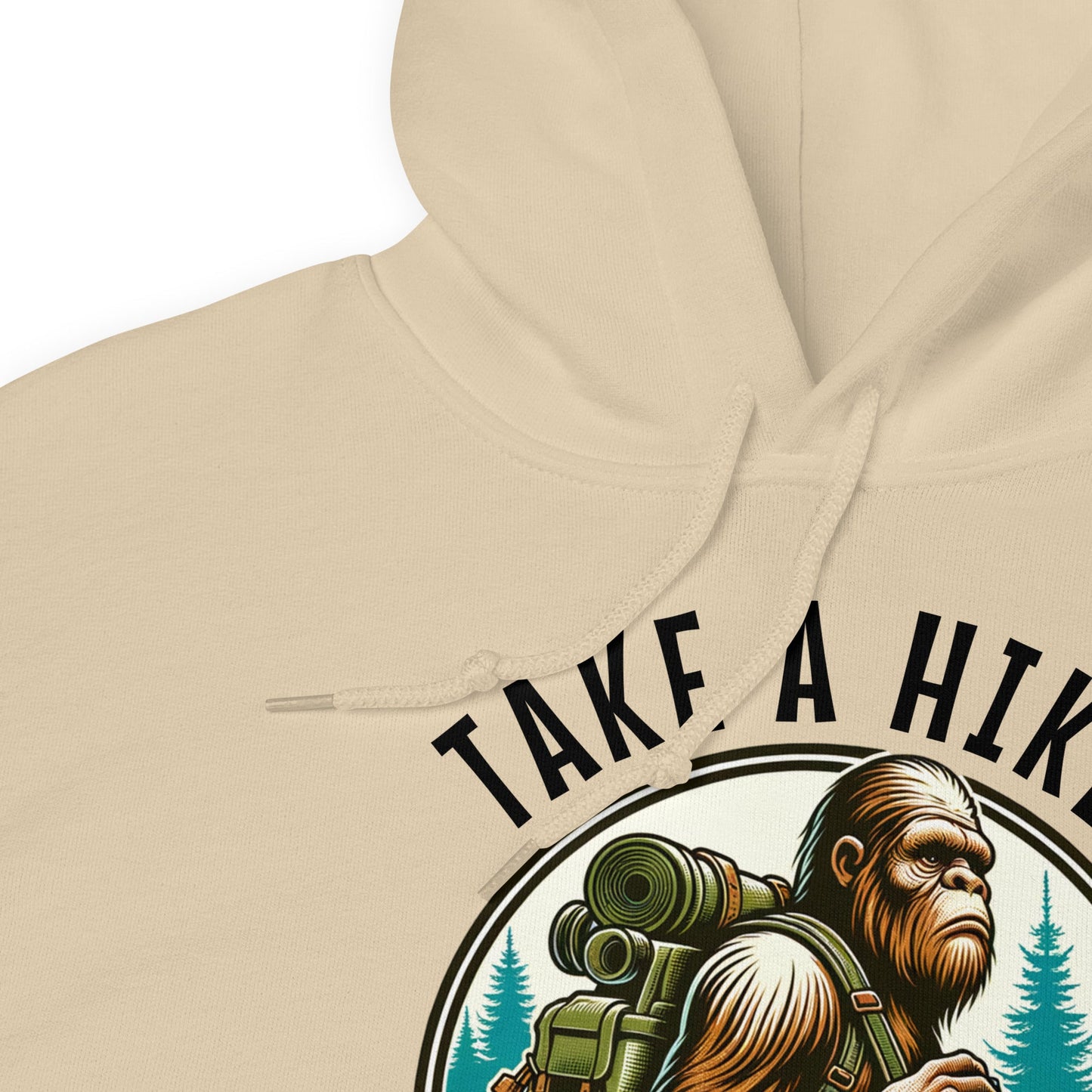 Bigfoot Take A Hike Women's (Unisex) Hoodie - Hoodies - Discovery Co.