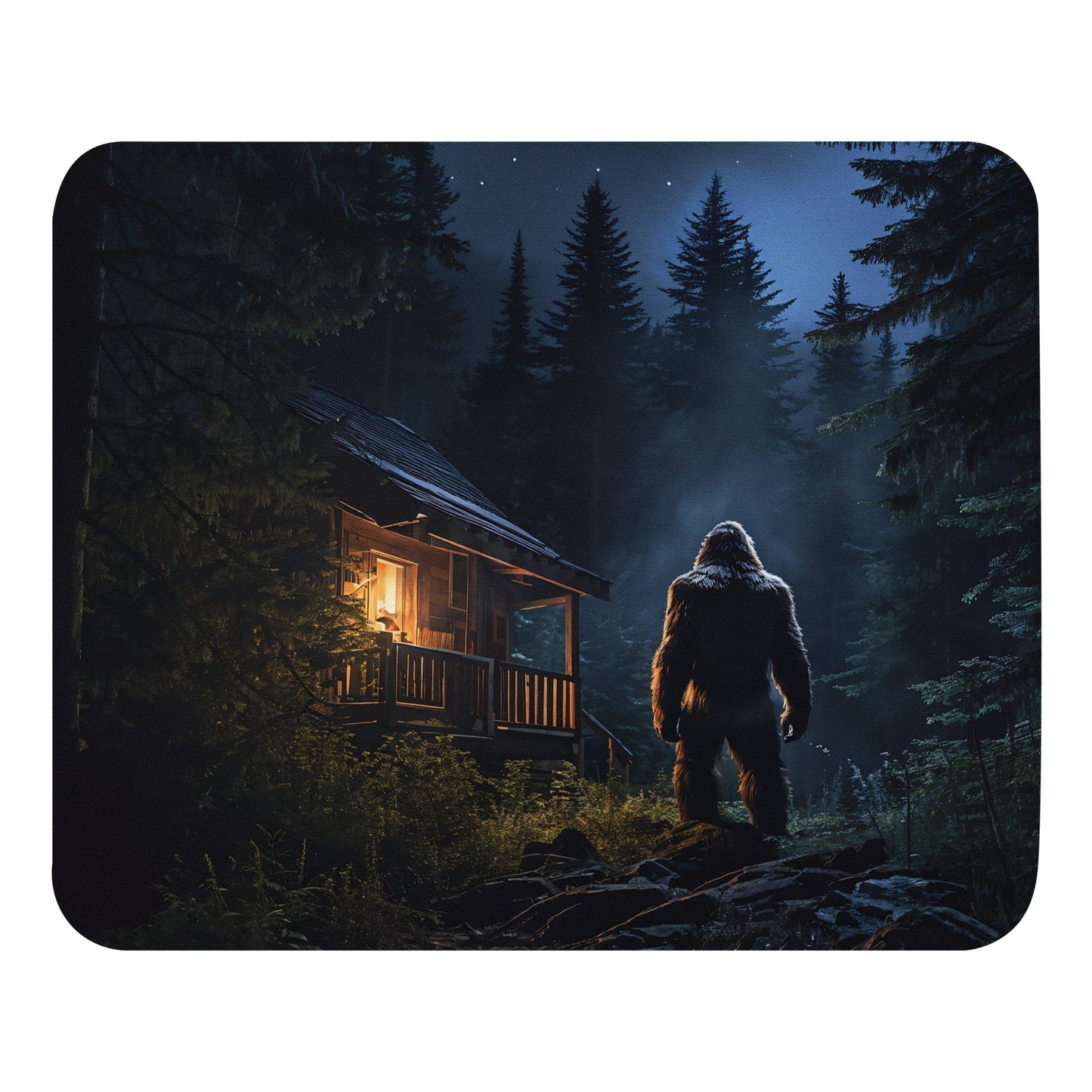 Bigfoot Visit 2 Mouse Pad - Mouse Pads - Discovery Co.