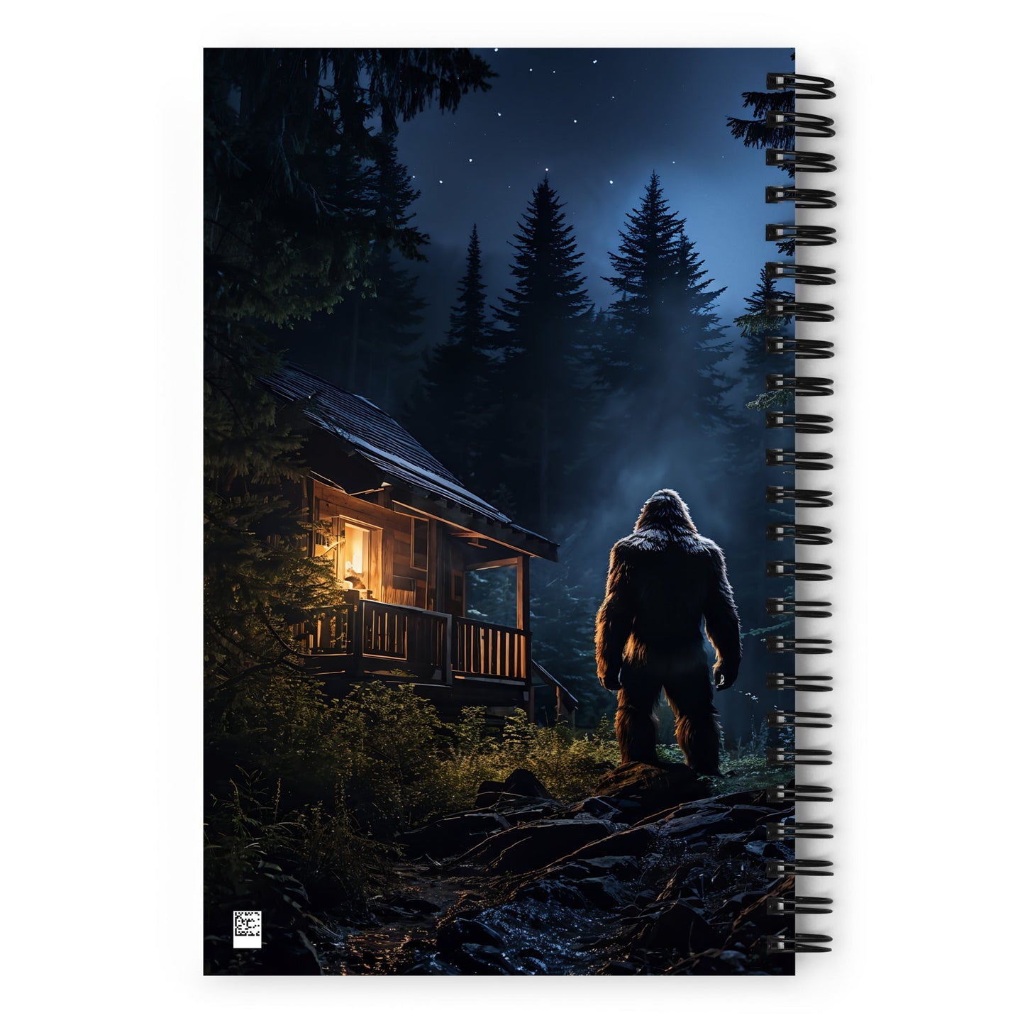 Bigfoot Visit 2 Spiral Notebook - Spiral Notebooks - Discovery Co.