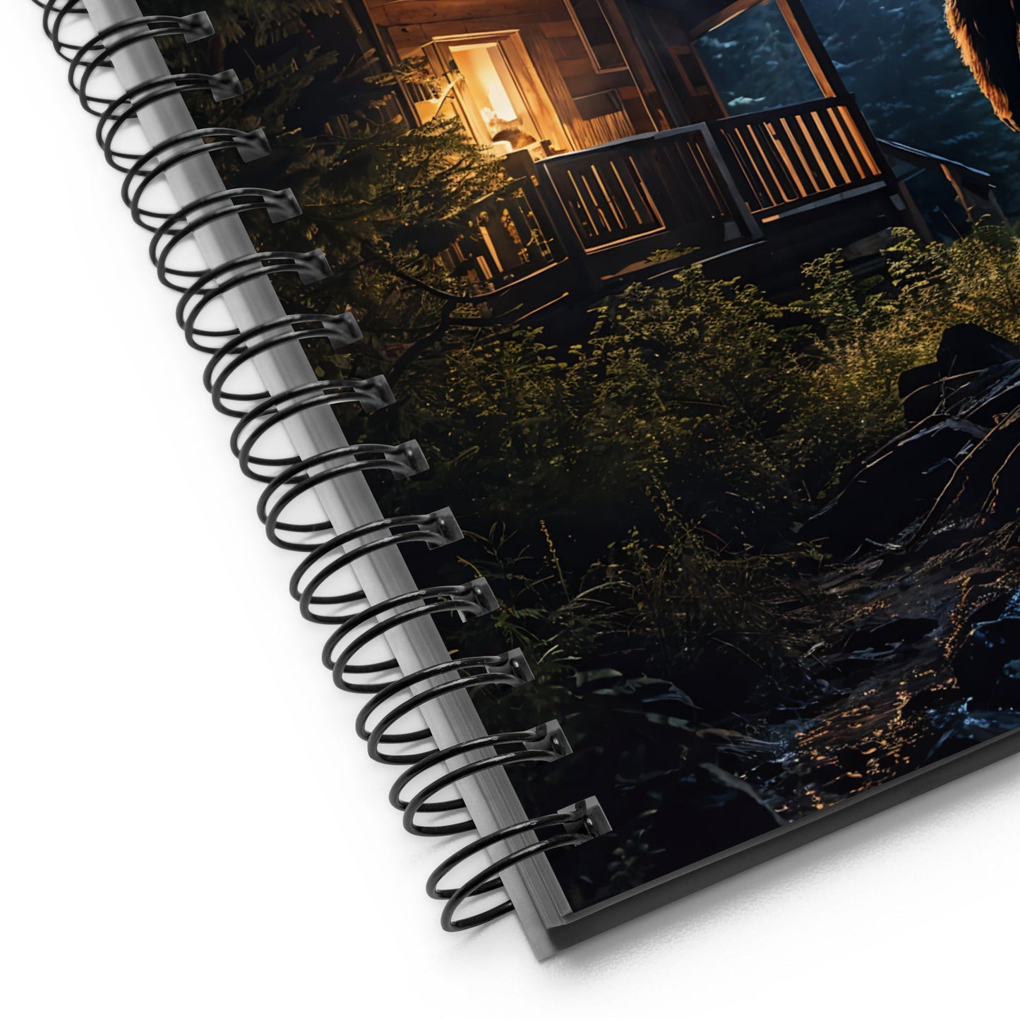 Bigfoot Visit 2 Spiral Notebook - Spiral Notebooks - Discovery Co.