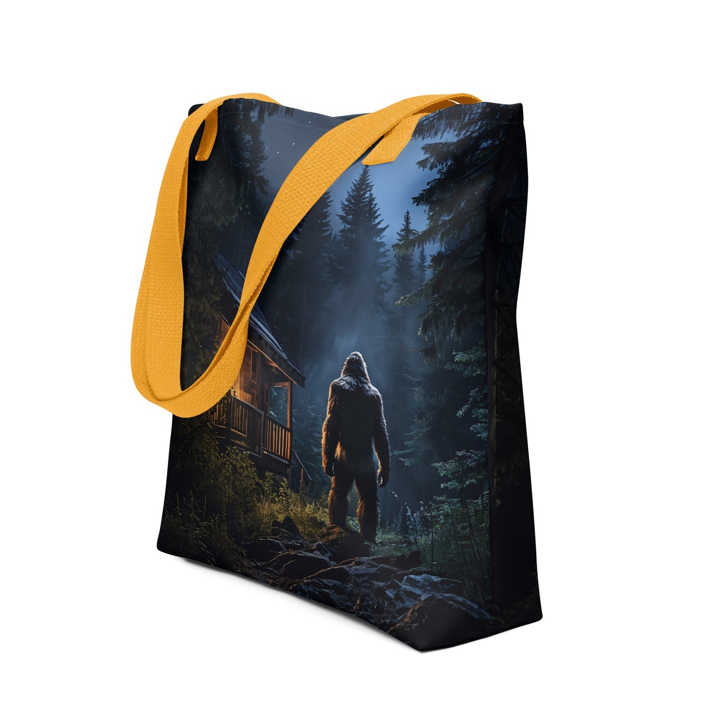 Bigfoot Visit 2 Tote Bag - Tote Bags - Discovery Co.