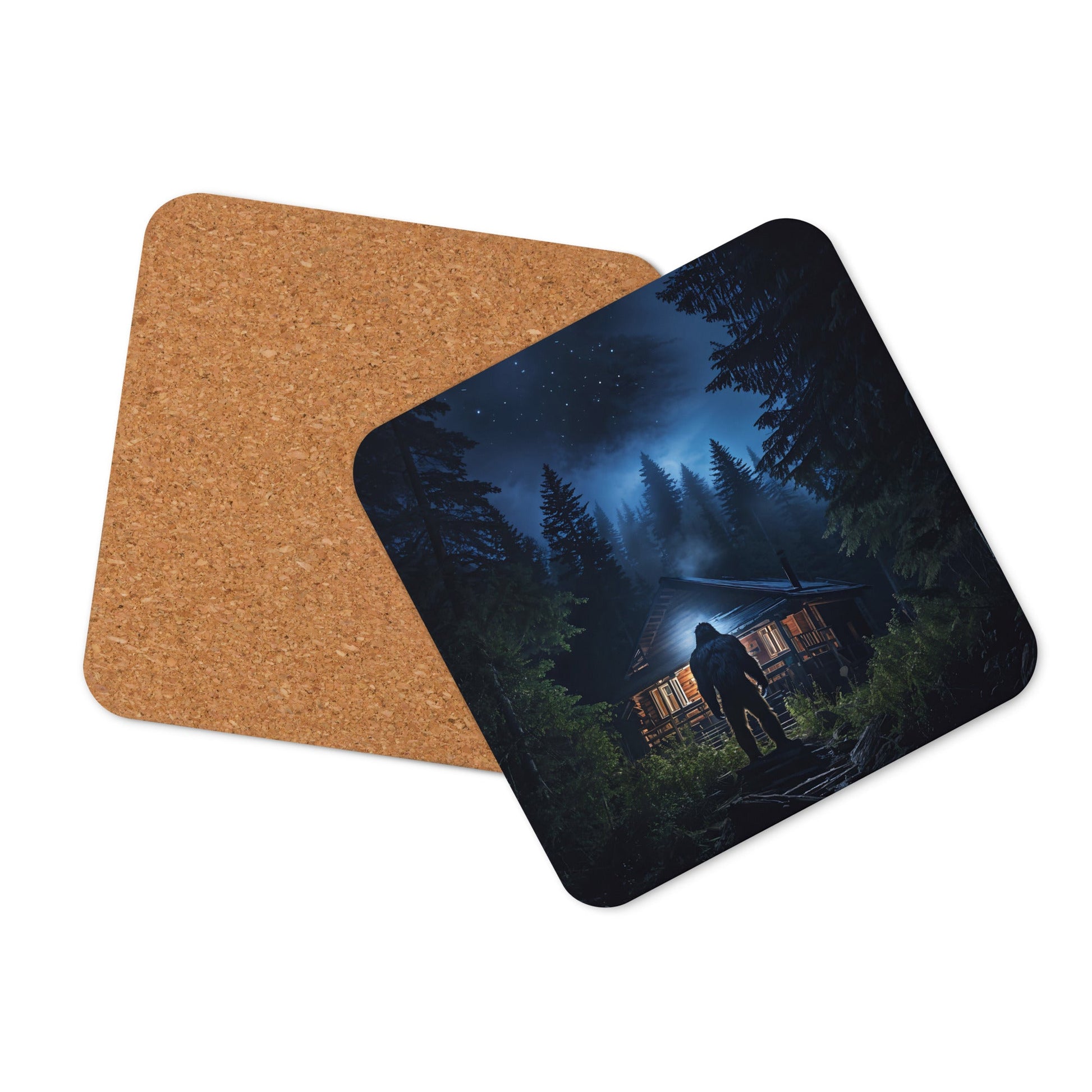 Bigfoot Visit Cork - back Coaster - Coasters - Discovery Co.