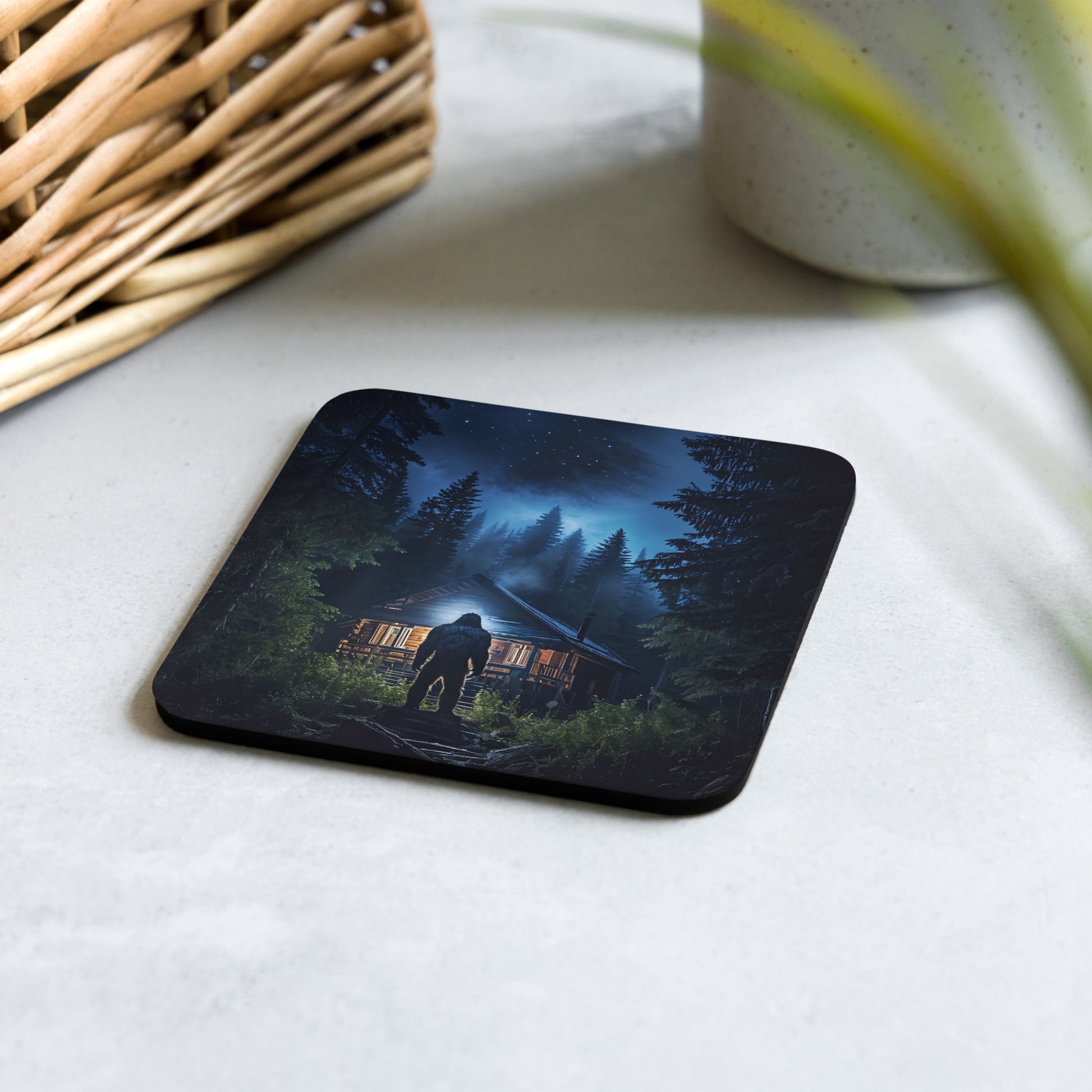 Bigfoot Visit Cork - back Coaster - Coasters - Discovery Co.