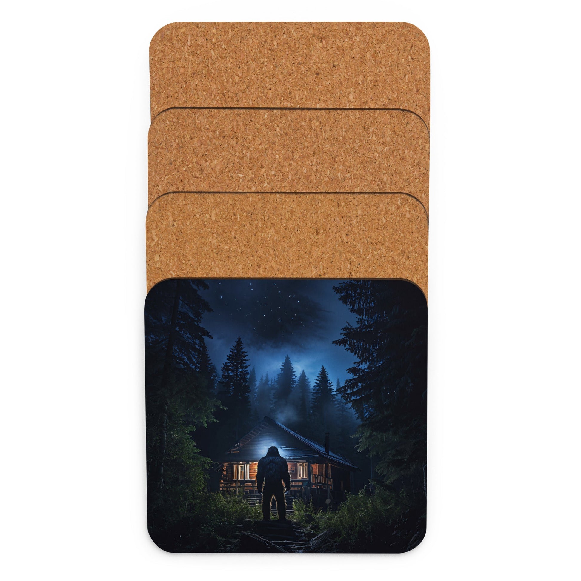 Bigfoot Visit Cork - back Coaster - Coasters - Discovery Co.