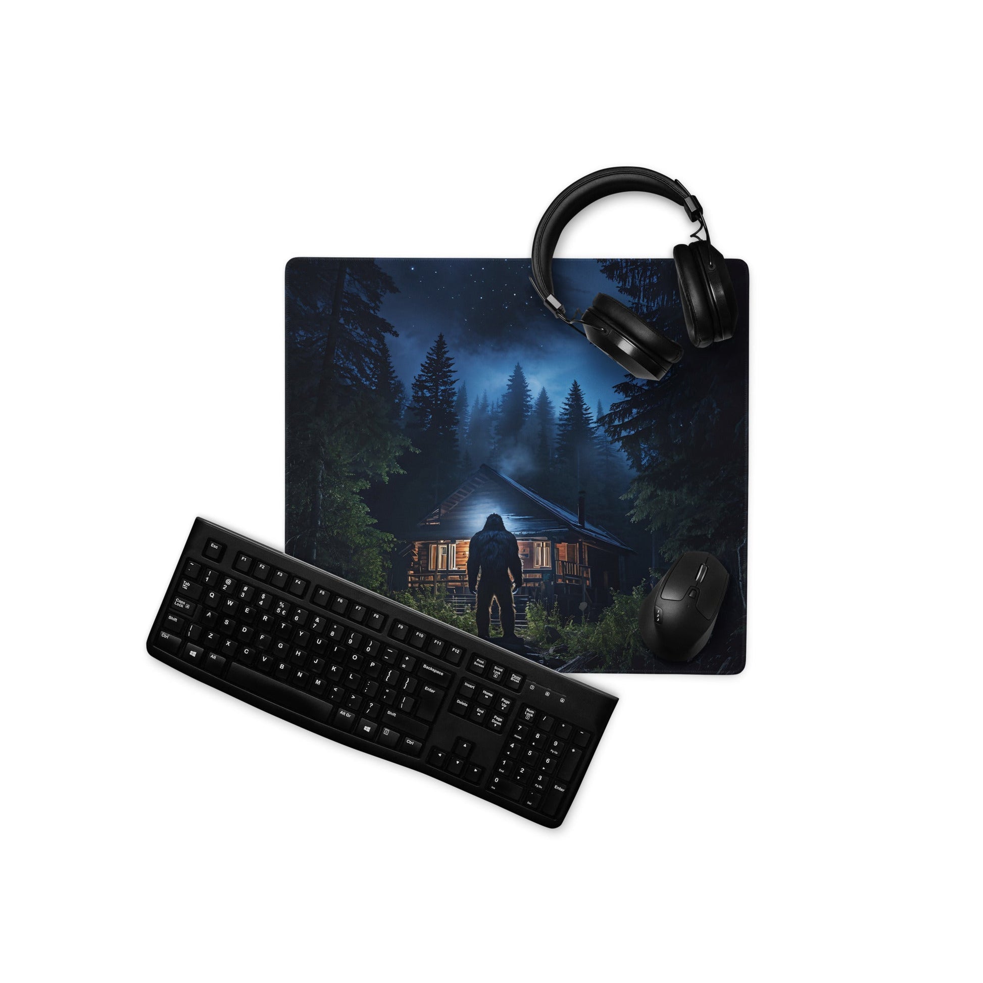 Bigfoot Visit Gaming Mouse Pad - Mouse Pads - Discovery Co.